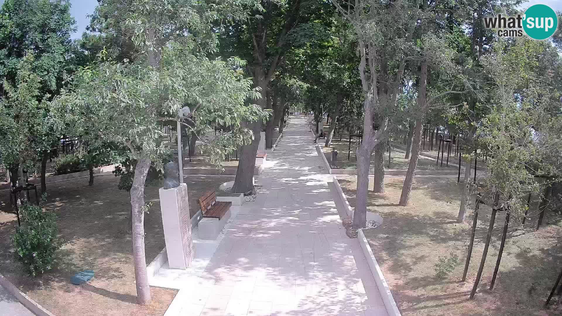 Writers’ Park Webcam Senj – Live by the Sea