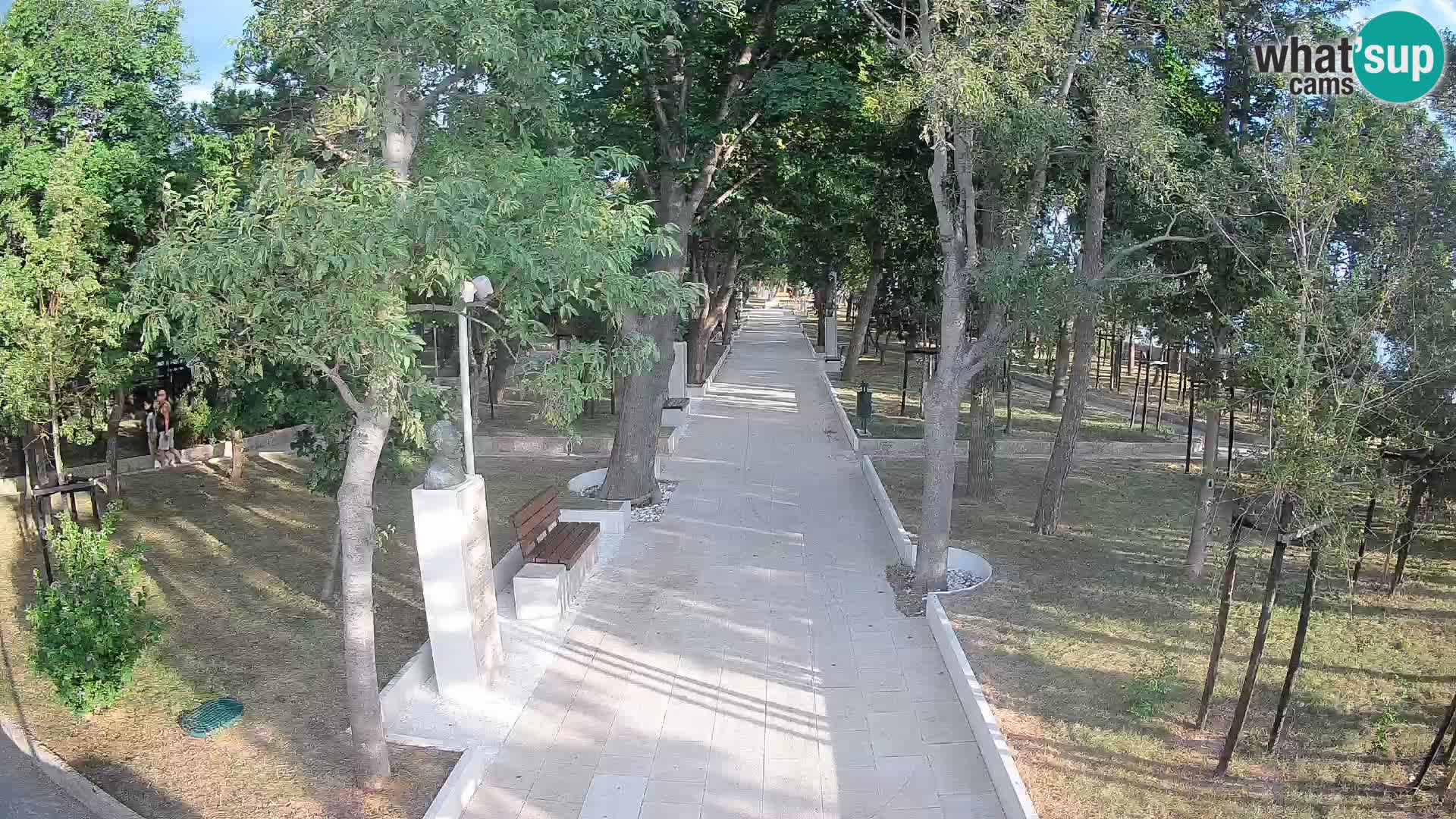 Writers’ Park Webcam Senj – Live by the Sea