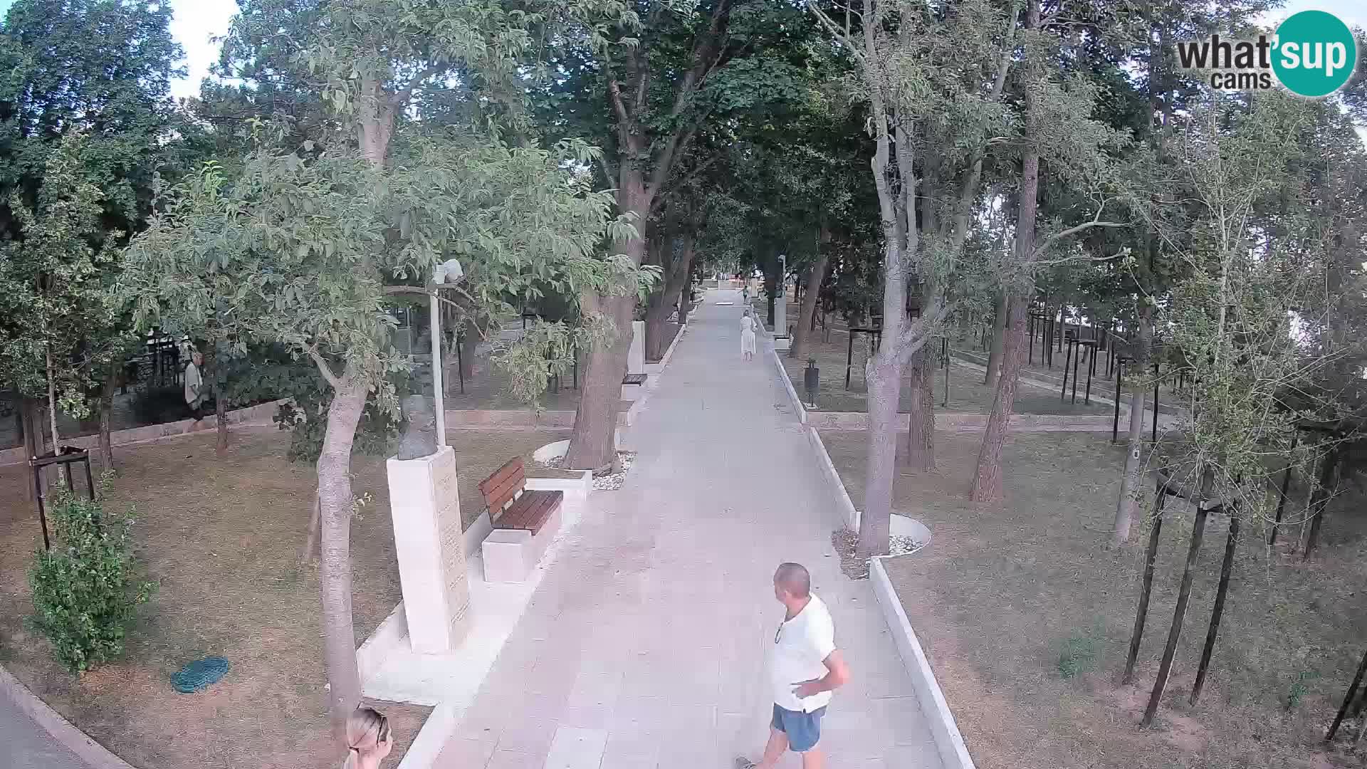Writers’ Park Webcam Senj – Live by the Sea