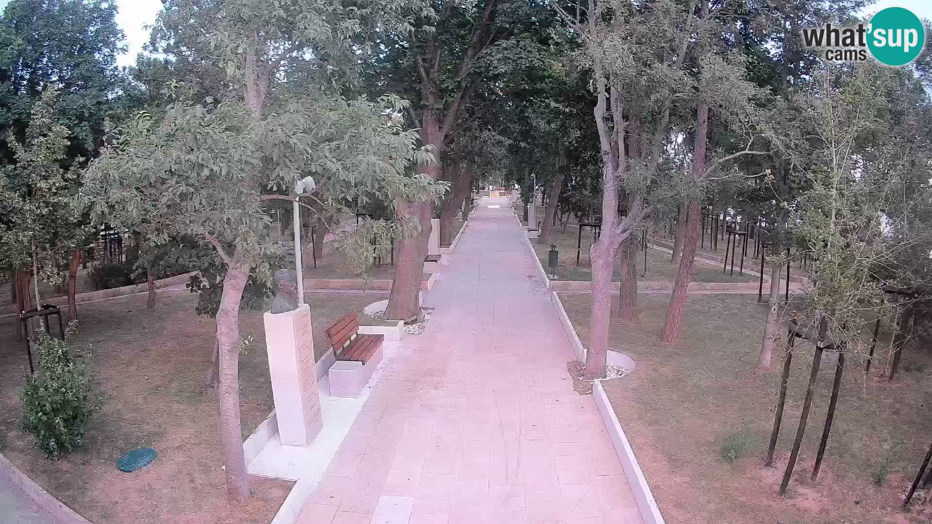 Writers’ Park Webcam Senj – Live by the Sea
