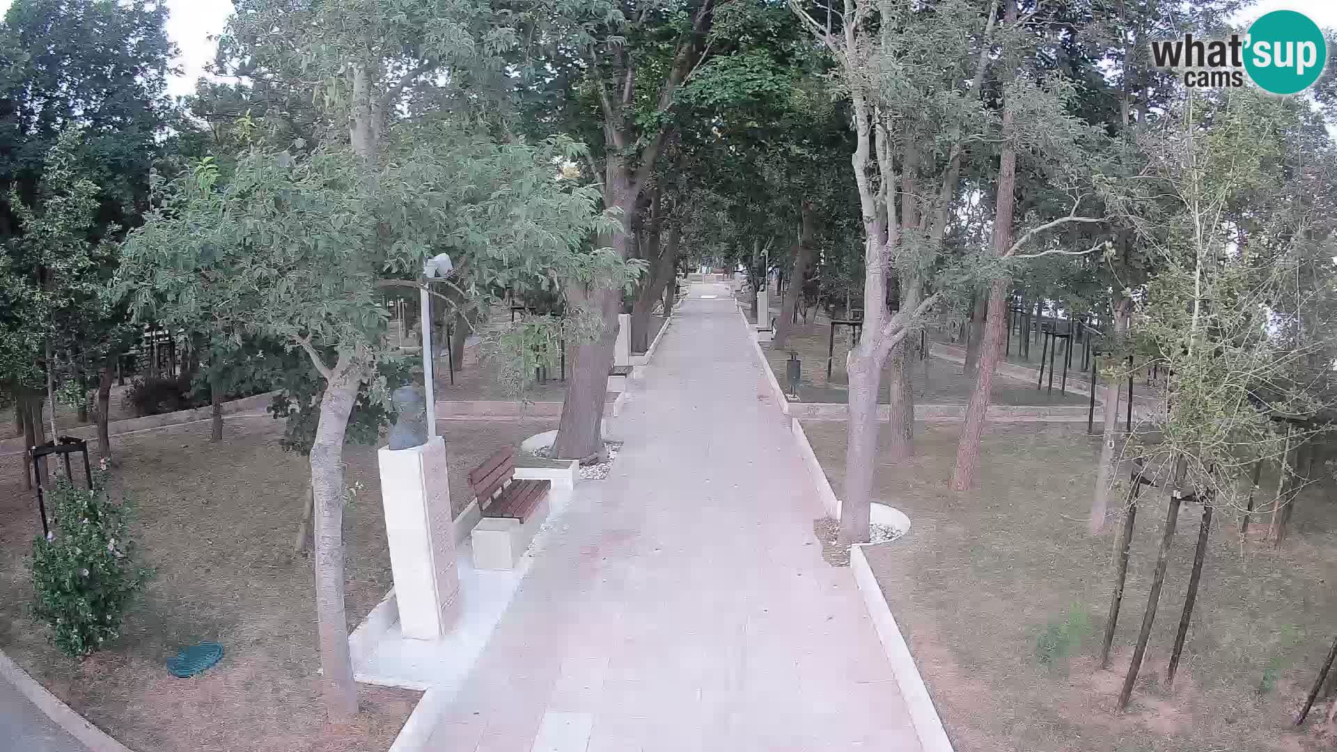 Writers’ Park Webcam Senj – Live by the Sea