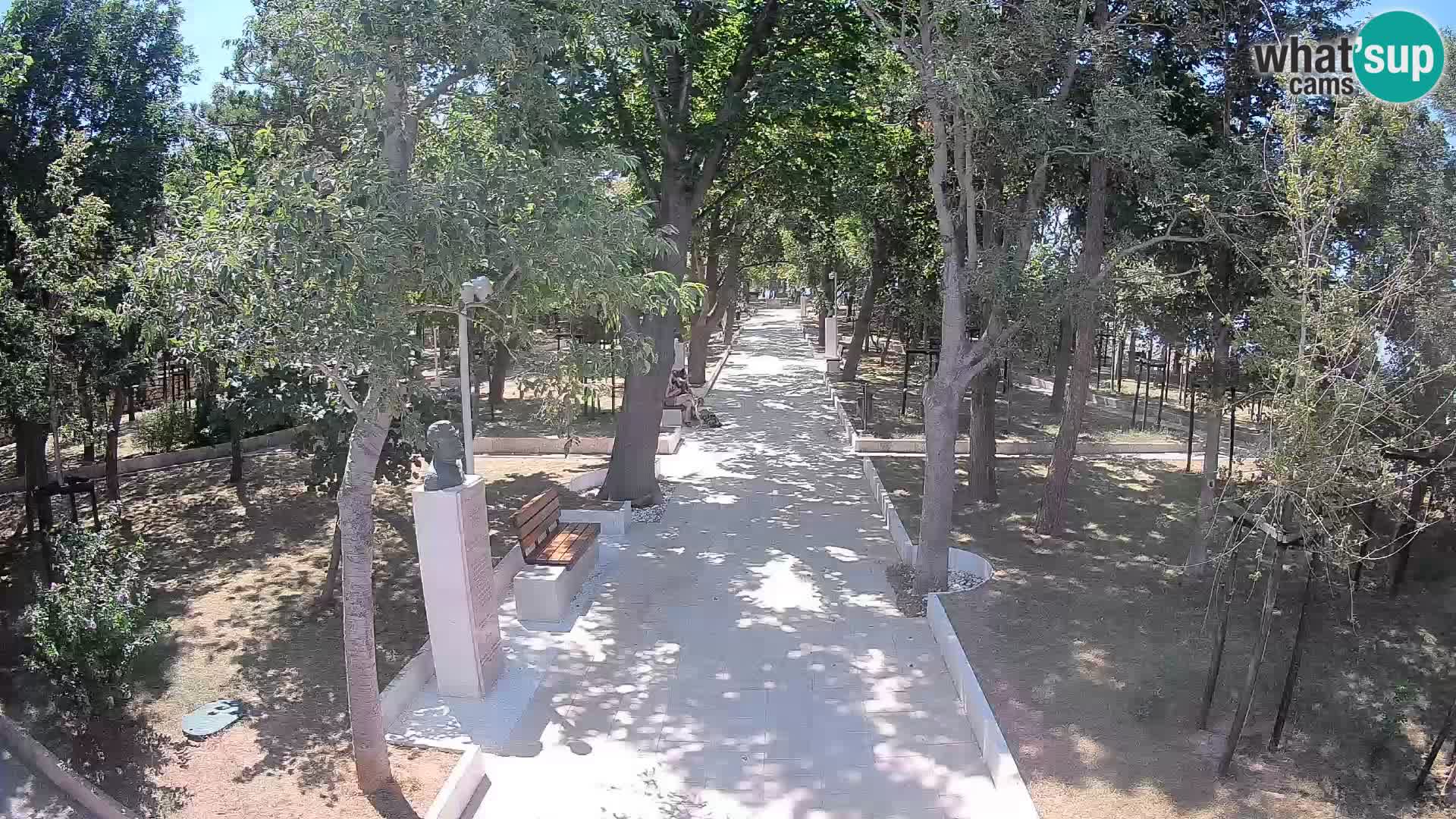 Writers’ Park Webcam Senj – Live by the Sea