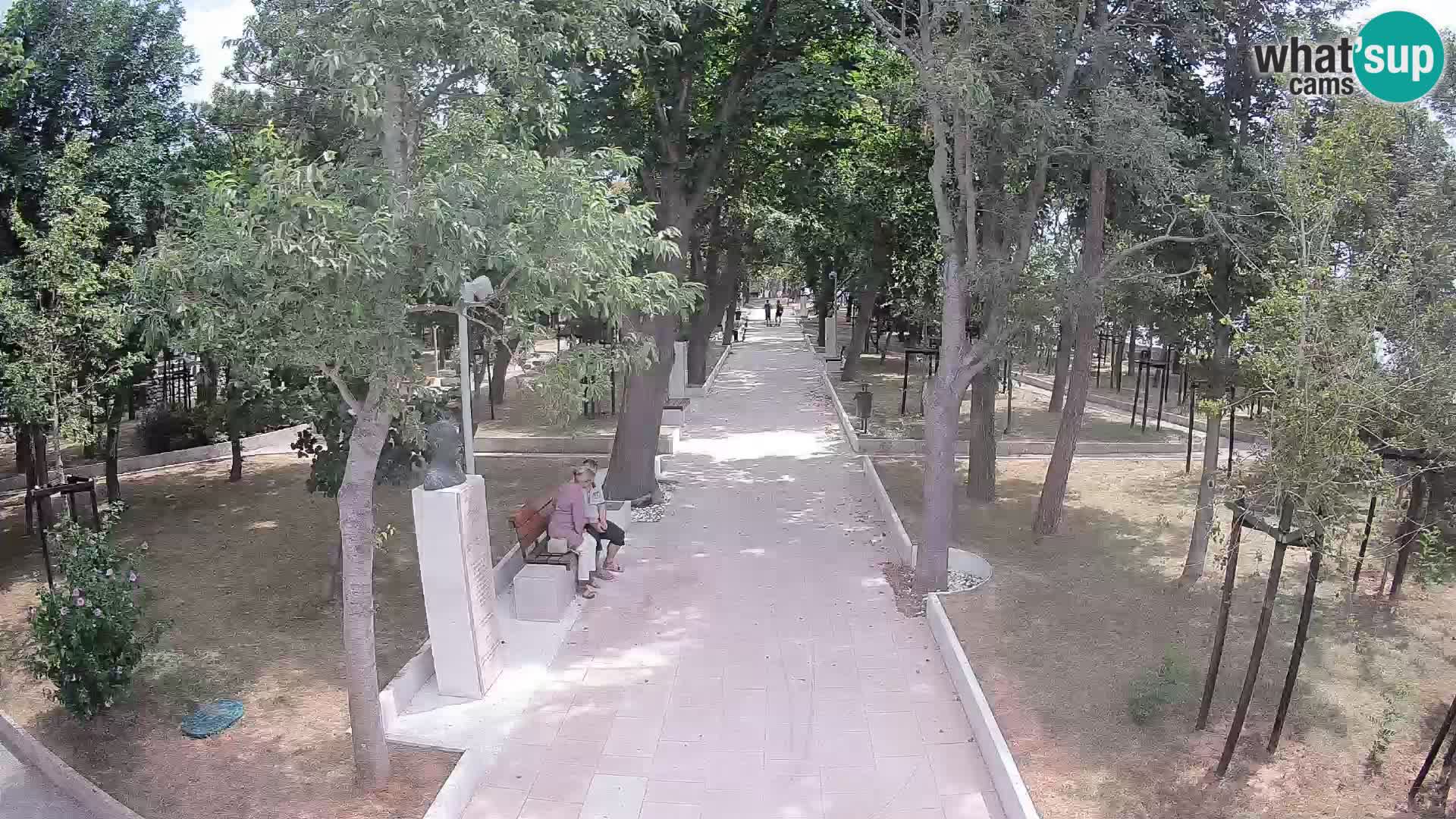 Writers’ Park Webcam Senj – Live by the Sea