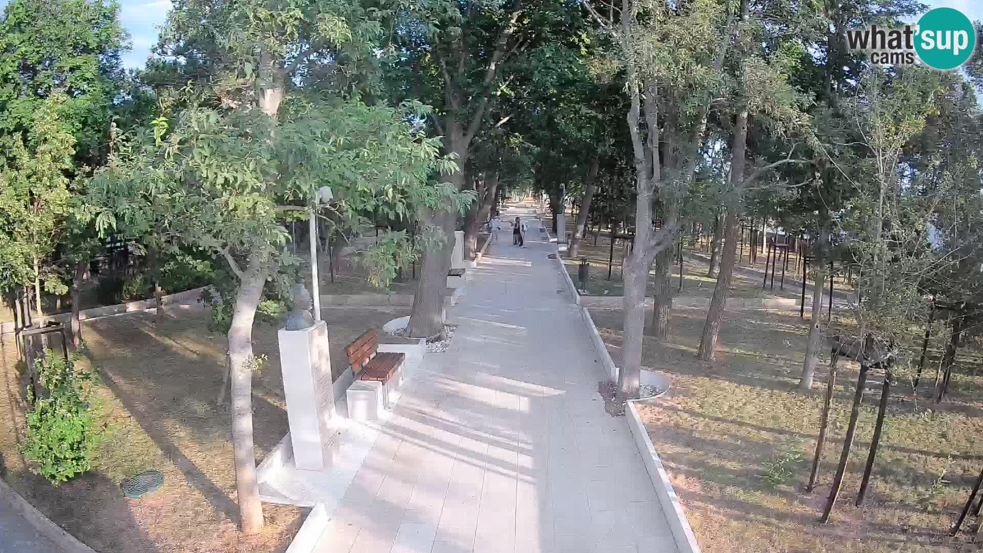 Writers’ Park Webcam Senj – Live by the Sea