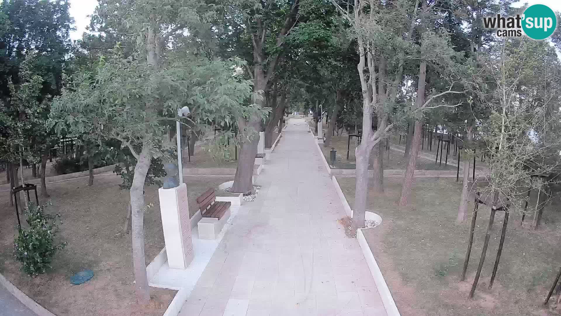 Writers’ Park Webcam Senj – Live by the Sea