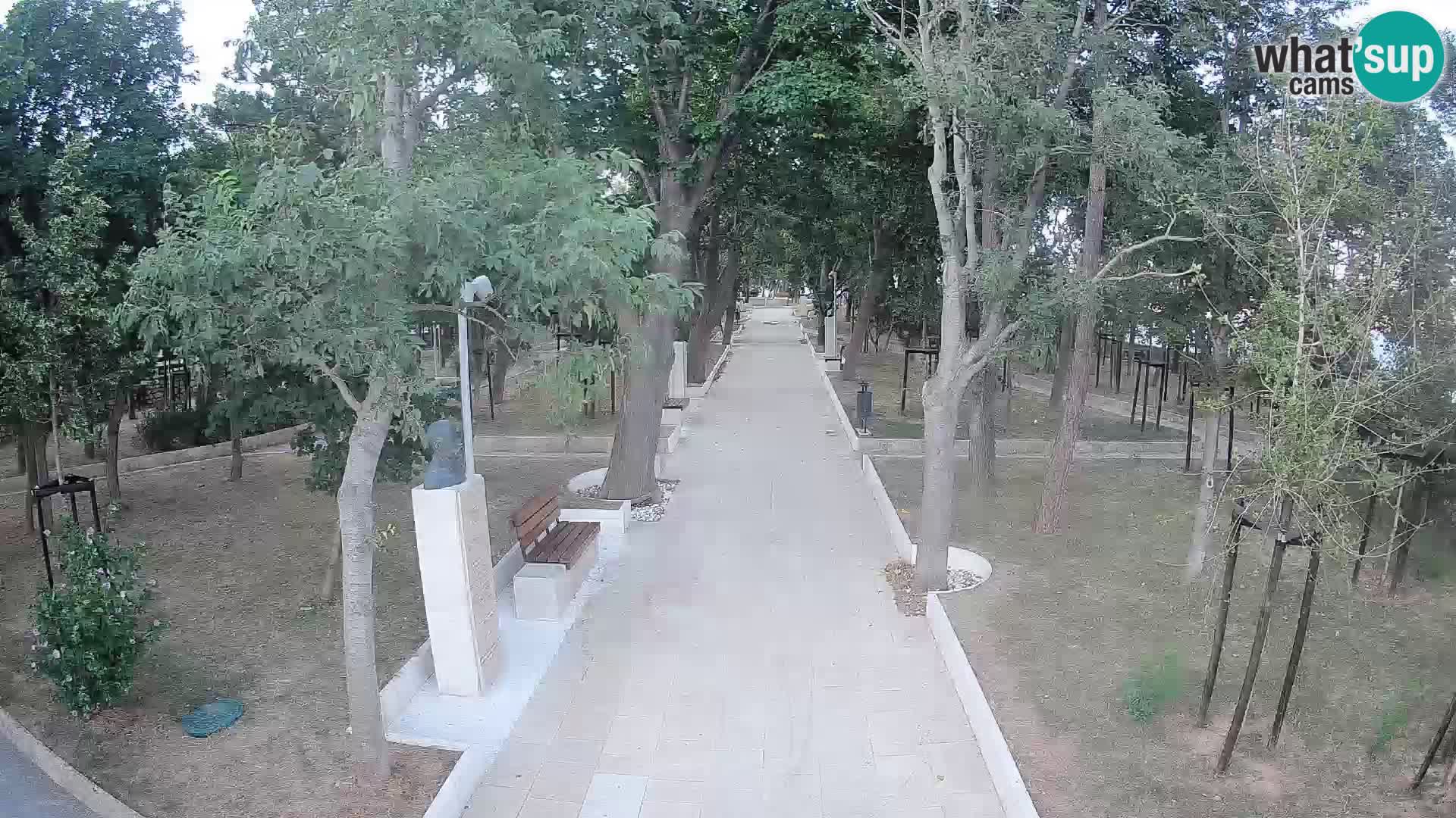 Writers’ Park Webcam Senj – Live by the Sea
