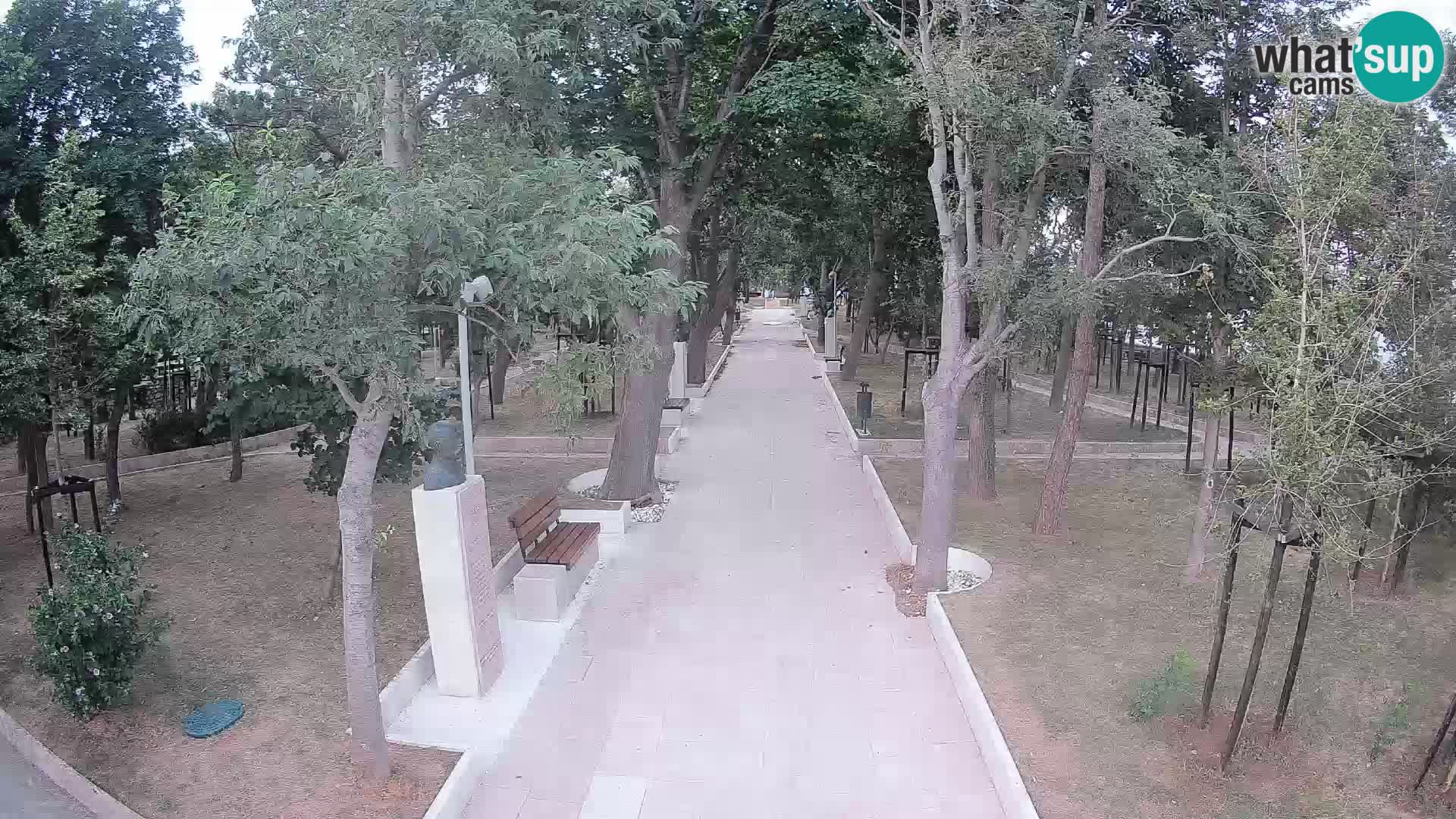Writers’ Park Webcam Senj – Live by the Sea