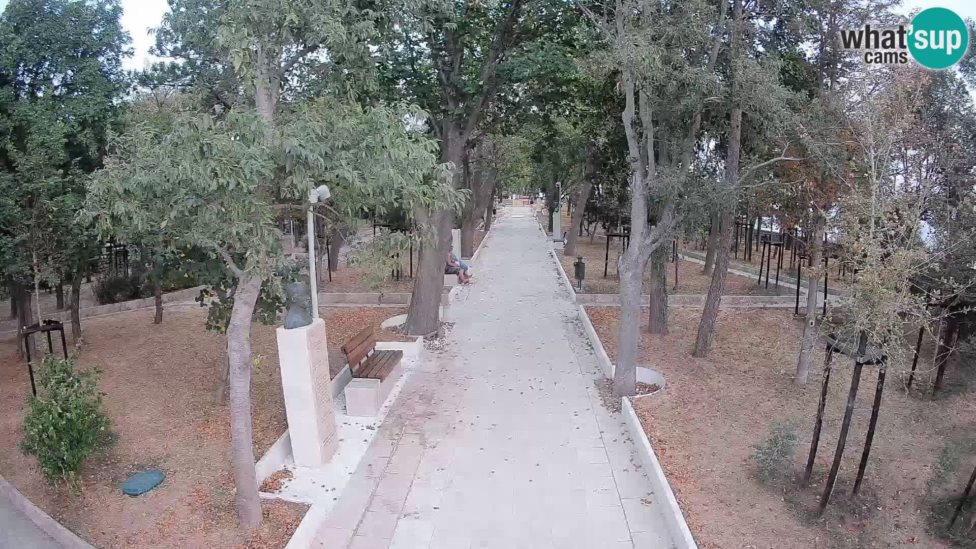 Writers’ Park Webcam Senj – Live by the Sea