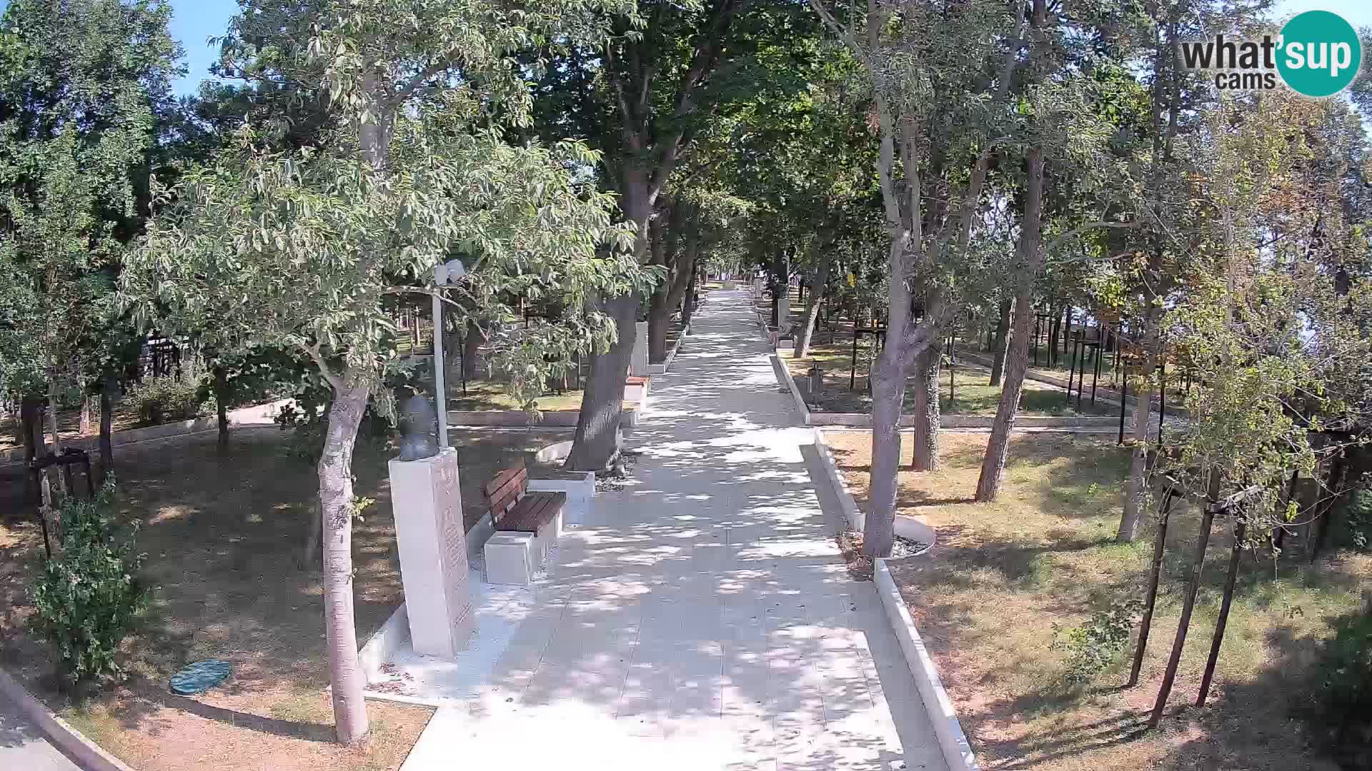Writers’ Park Webcam Senj – Live by the Sea