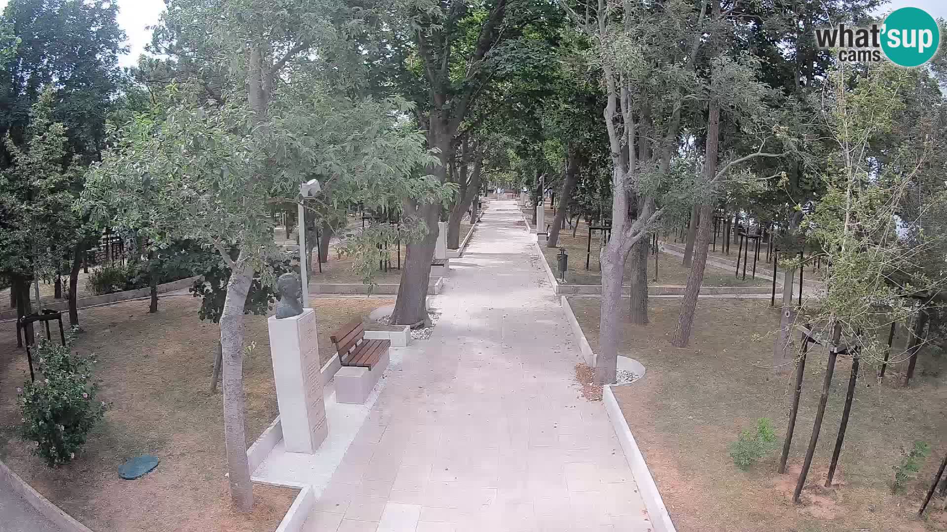 Writers’ Park Webcam Senj – Live by the Sea