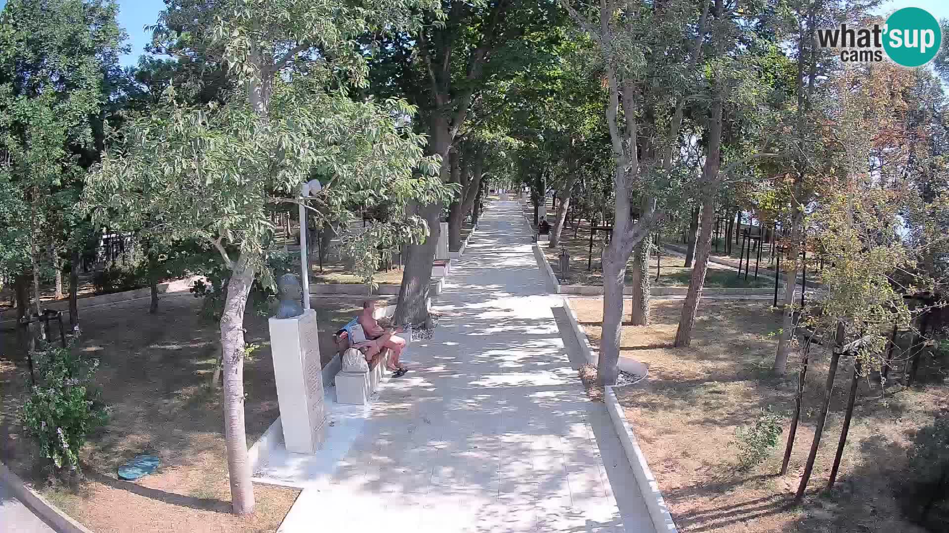 Writers’ Park Webcam Senj – Live by the Sea