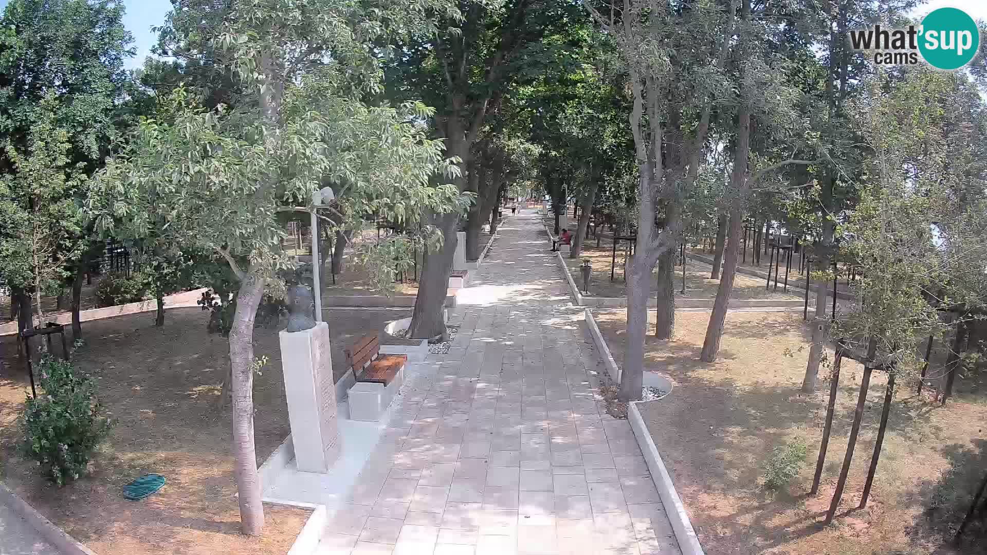 Writers’ Park Webcam Senj – Live by the Sea