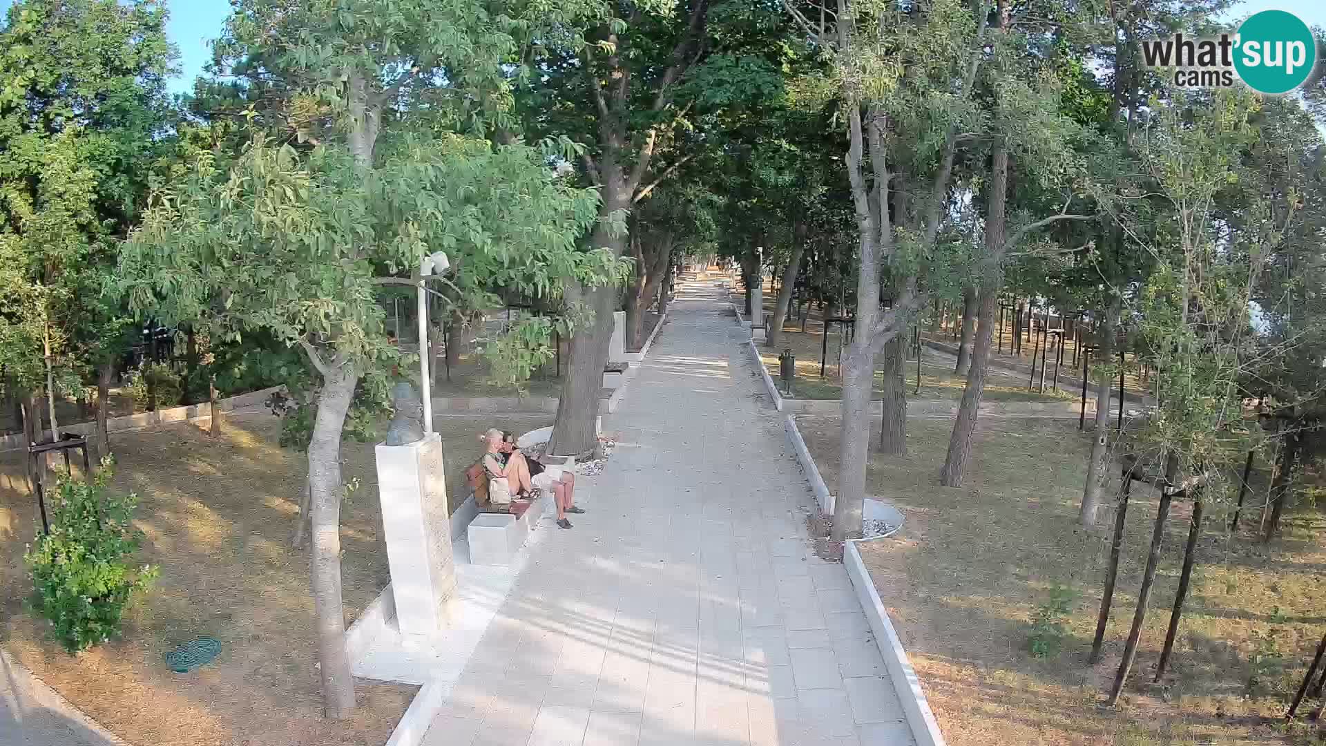 Writers’ Park Webcam Senj – Live by the Sea