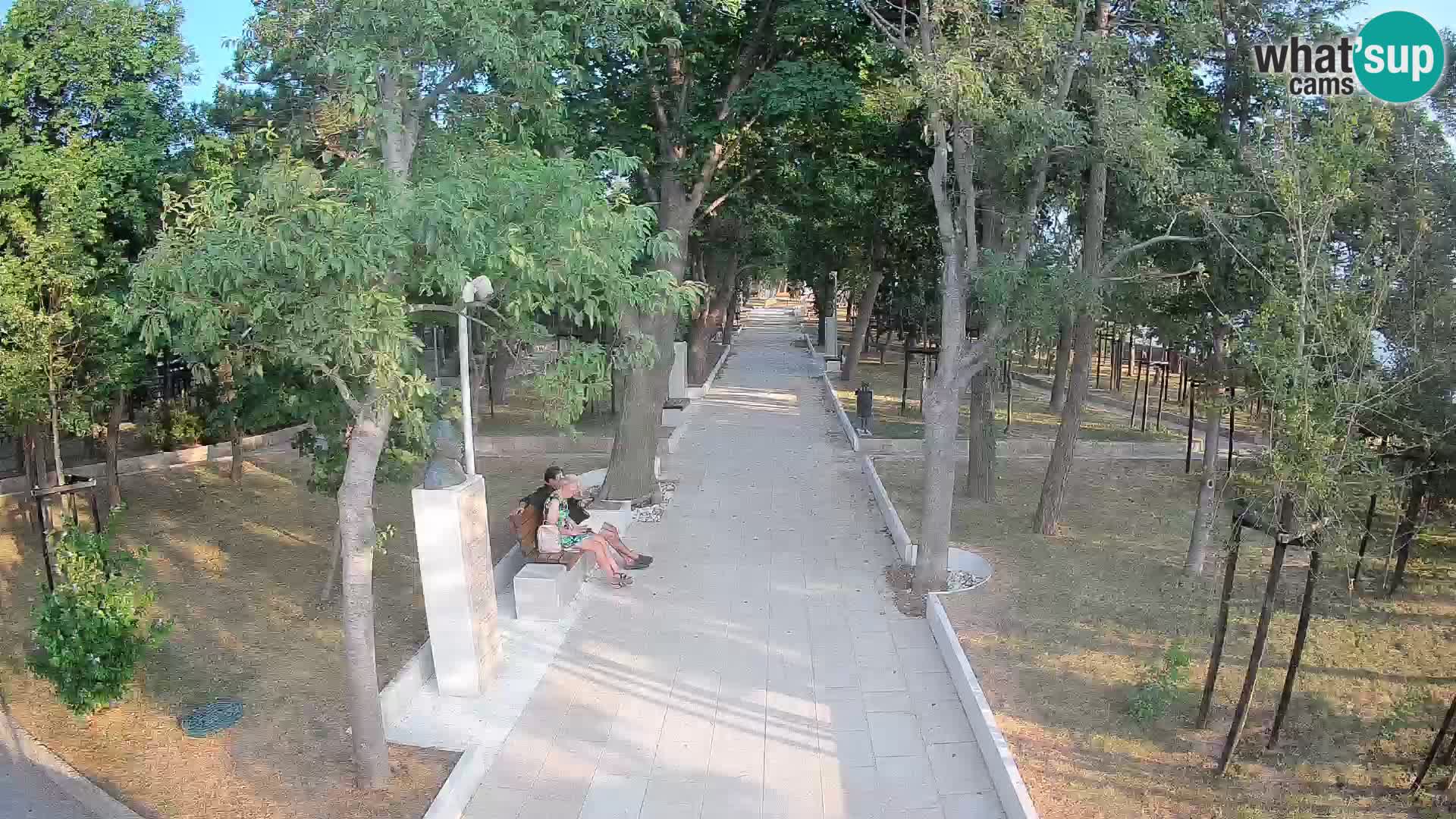 Writers’ Park Webcam Senj – Live by the Sea
