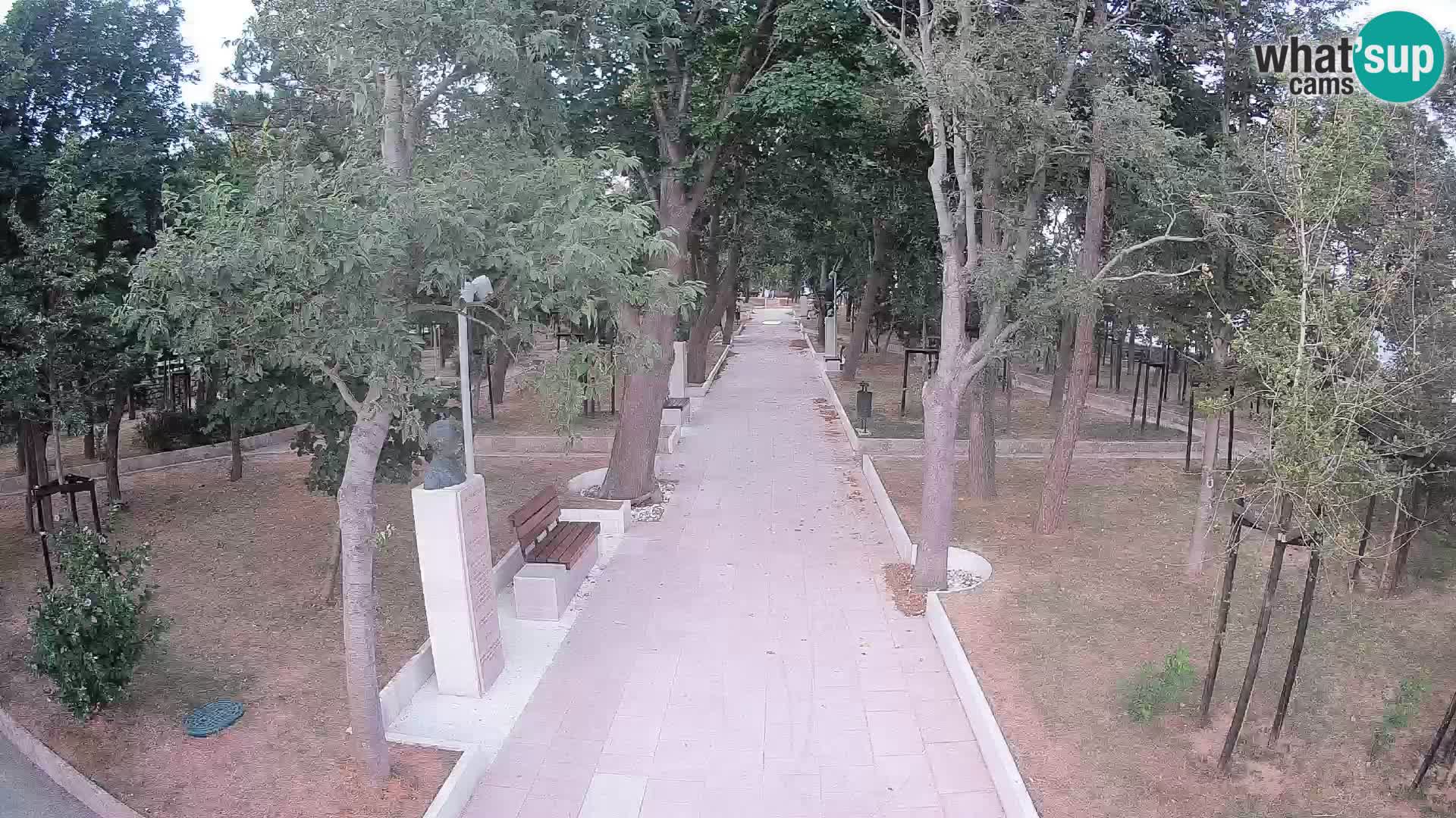Writers’ Park Webcam Senj – Live by the Sea