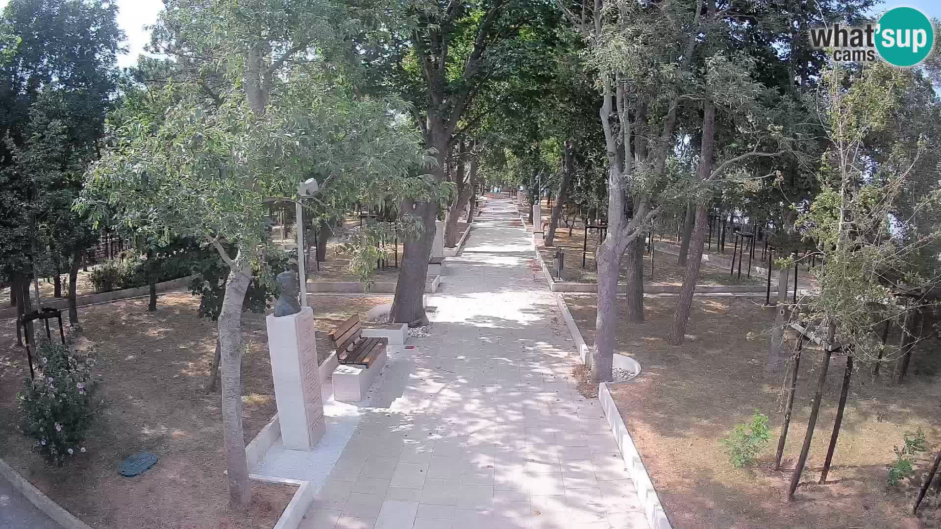 Writers’ Park Webcam Senj – Live by the Sea