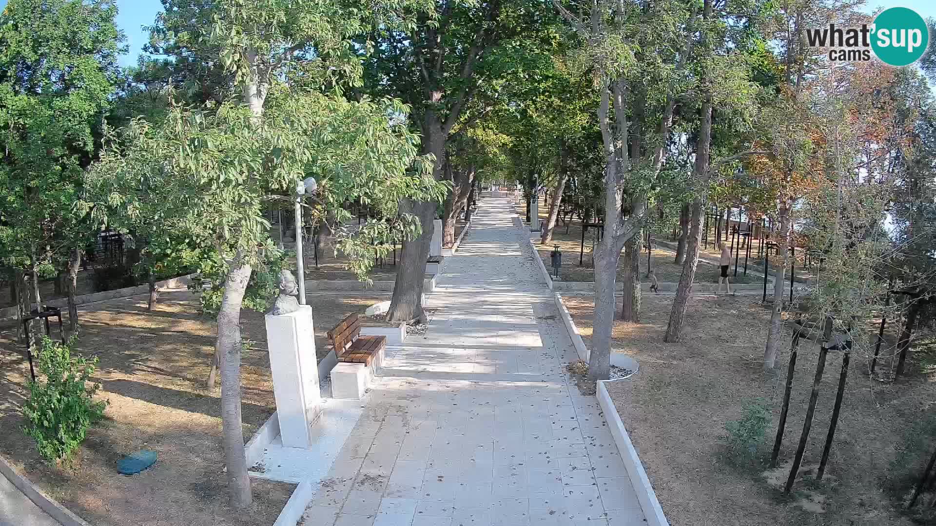 Writers’ Park Webcam Senj – Live by the Sea