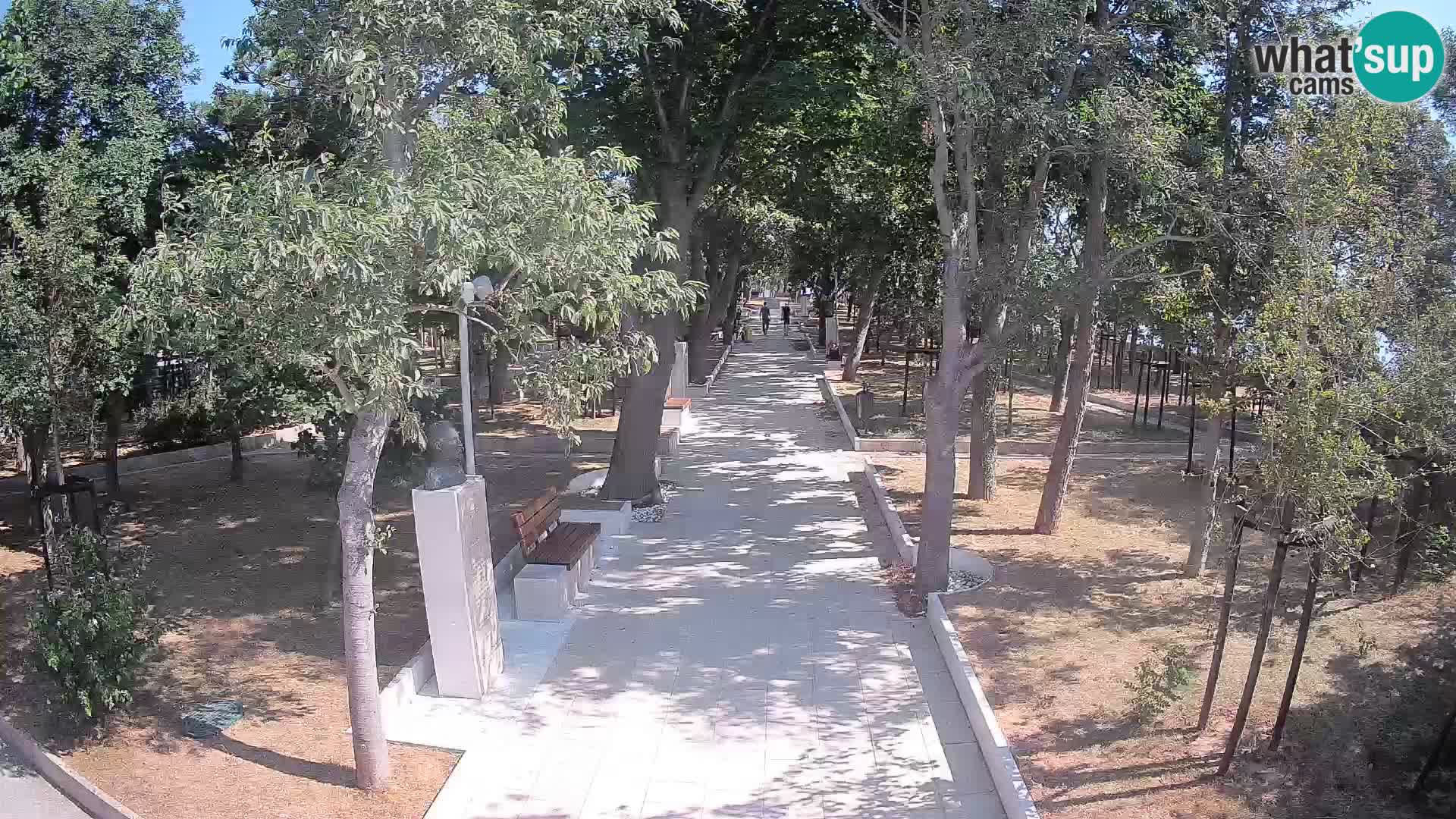 Writers’ Park Webcam Senj – Live by the Sea