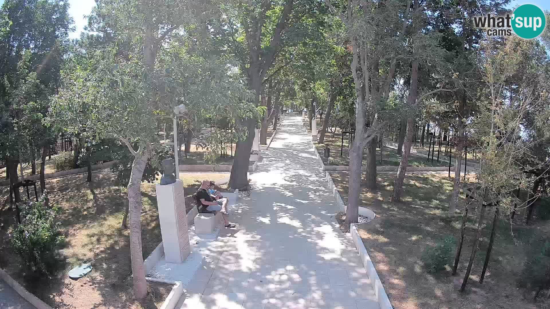 Writers’ Park Webcam Senj – Live by the Sea