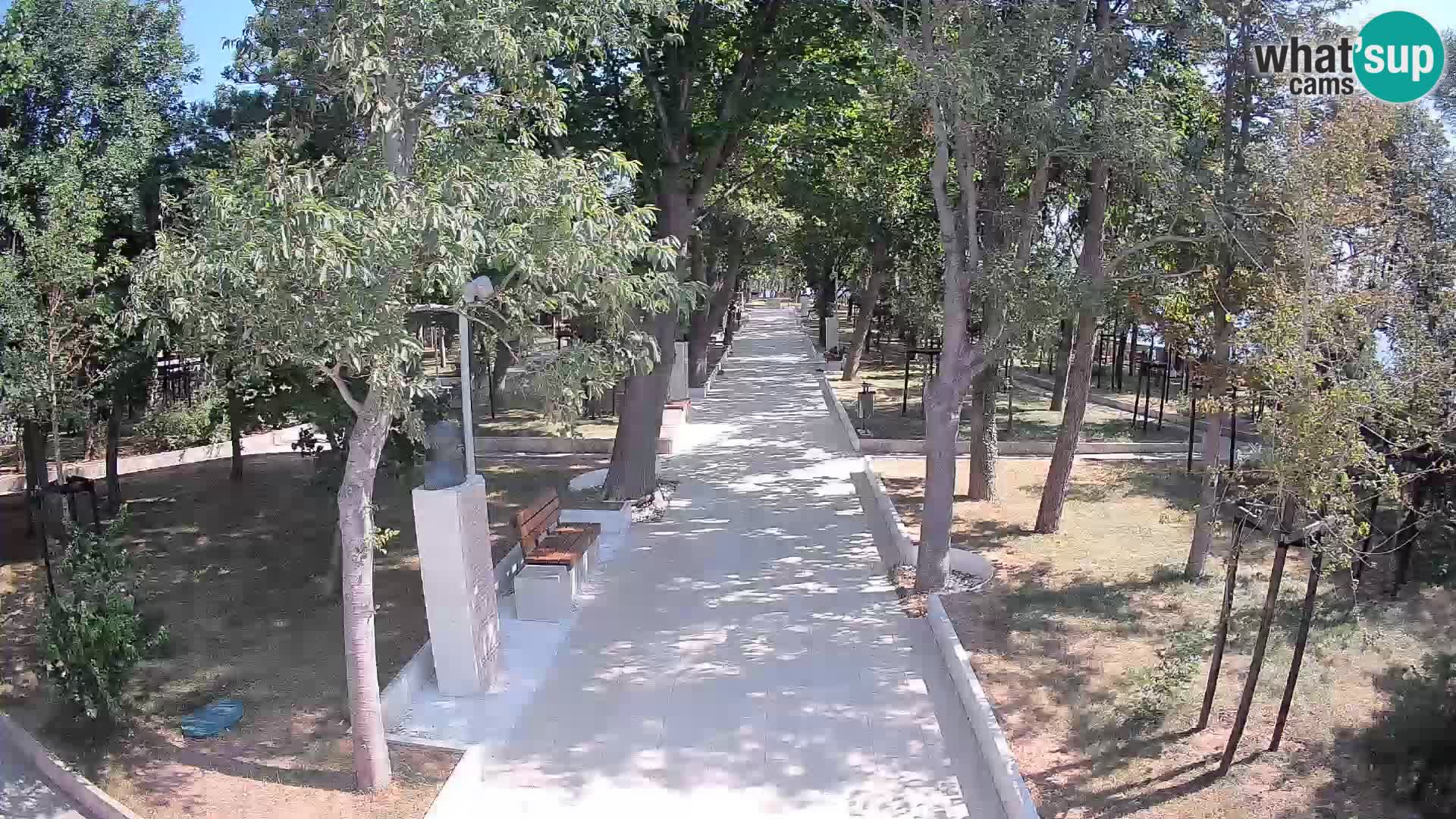 Writers’ Park Webcam Senj – Live by the Sea