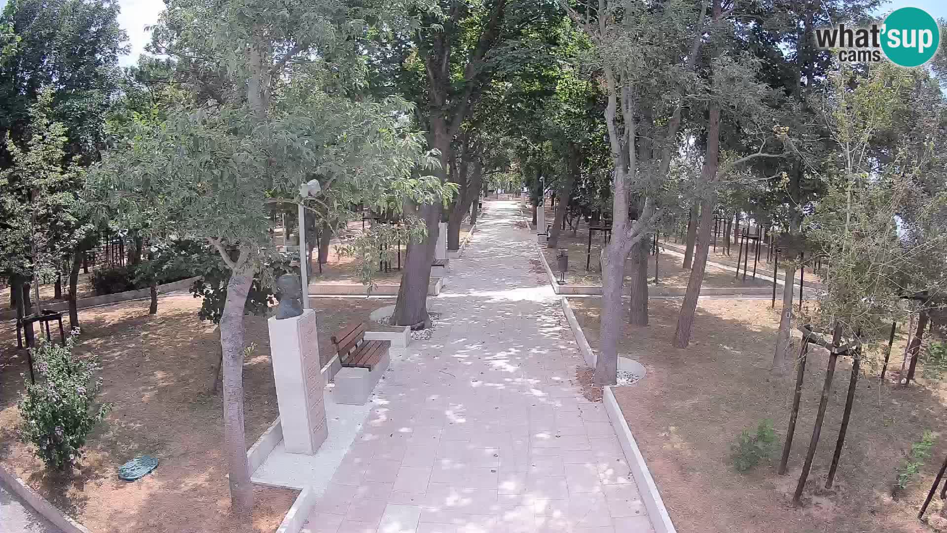 Writers’ Park Webcam Senj – Live by the Sea