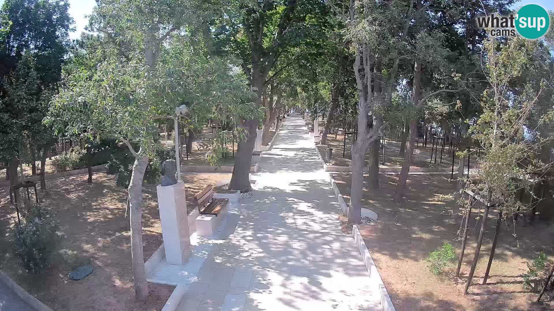 Writers’ Park Webcam Senj – Live by the Sea