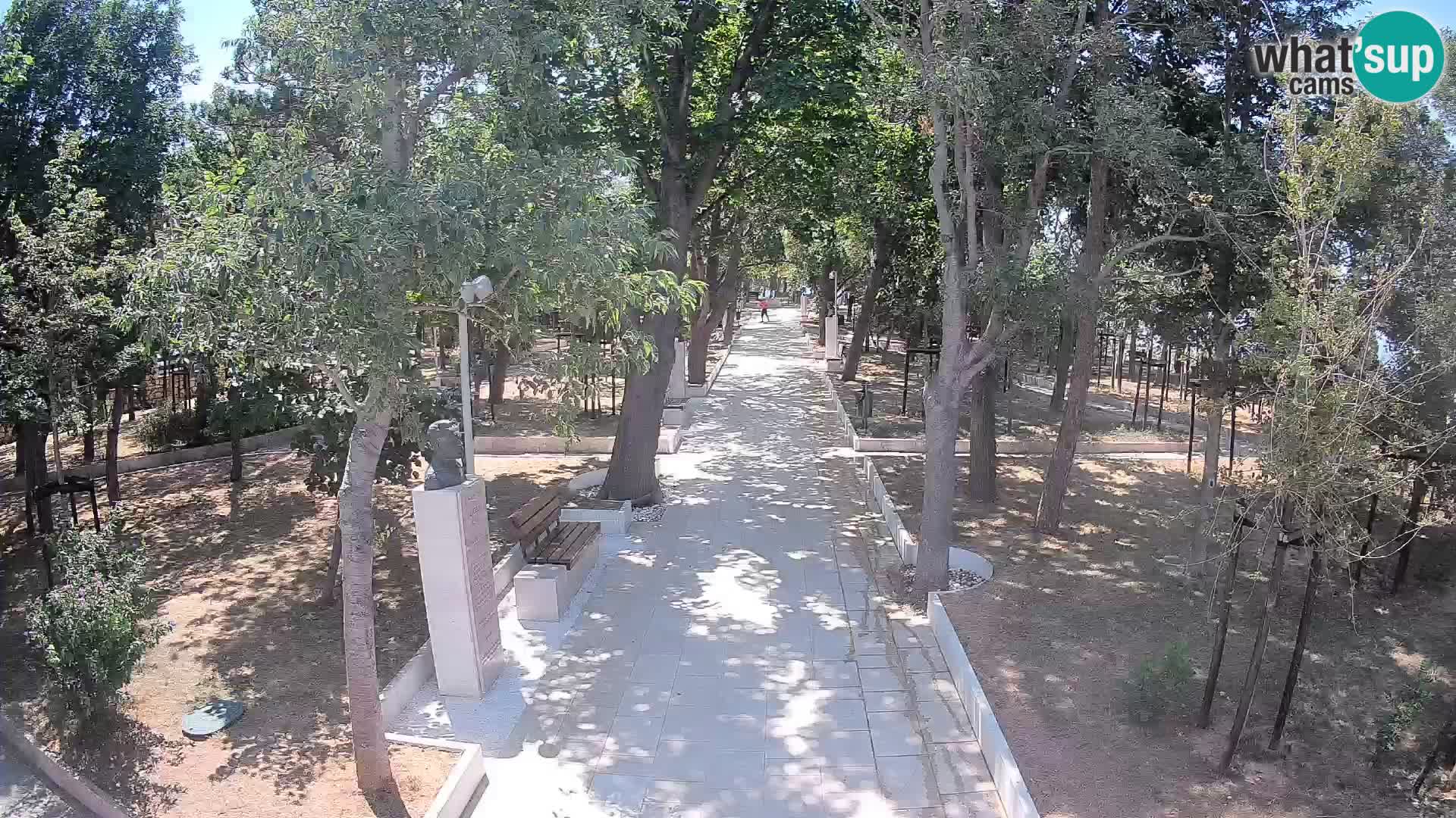 Writers’ Park Webcam Senj – Live by the Sea