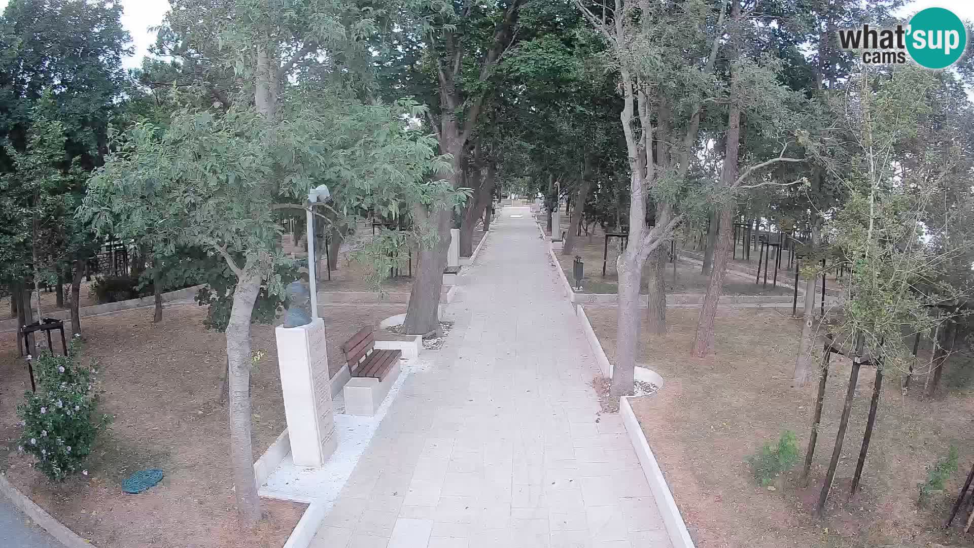Writers’ Park Webcam Senj – Live by the Sea