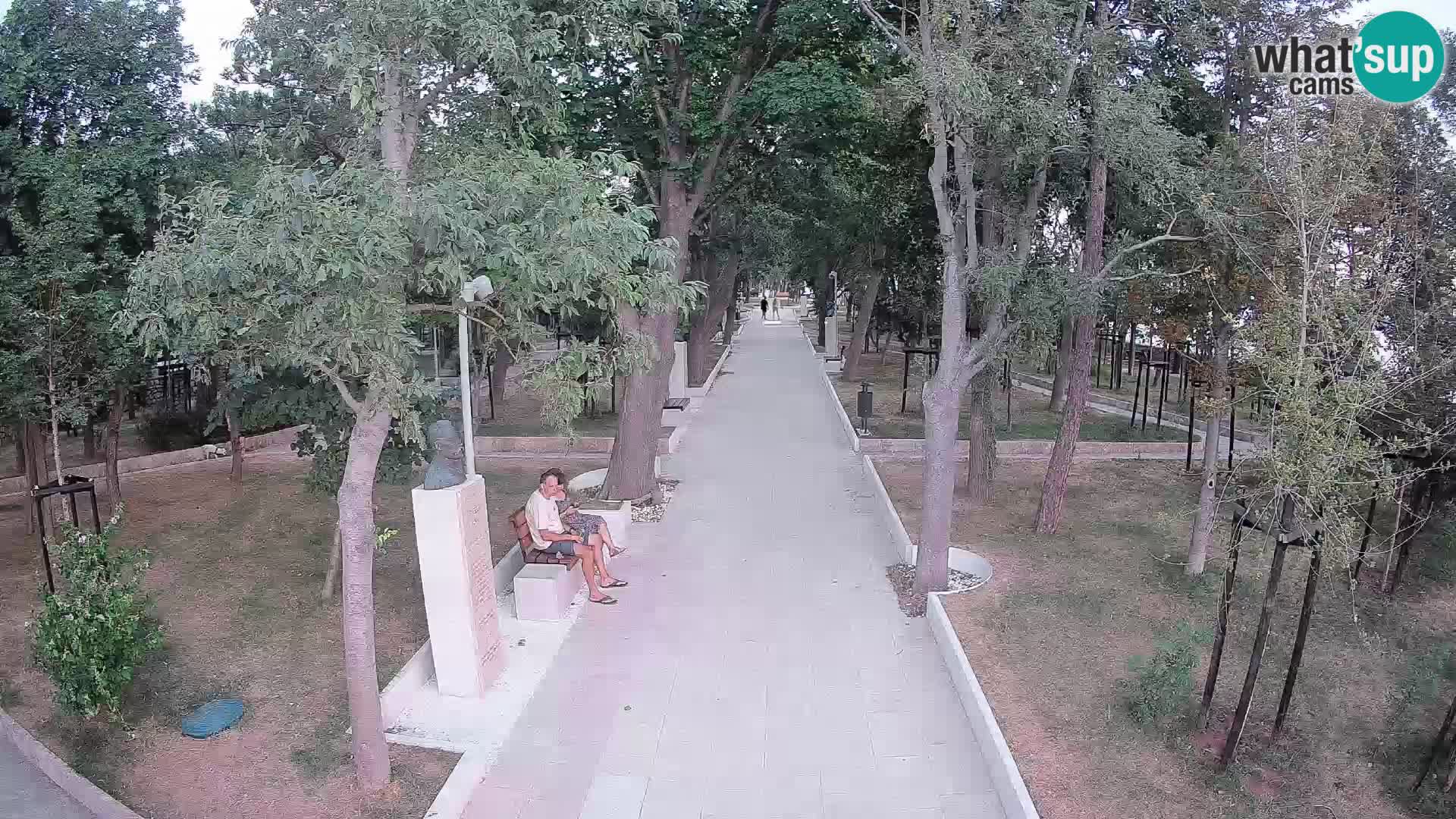 Writers’ Park Webcam Senj – Live by the Sea