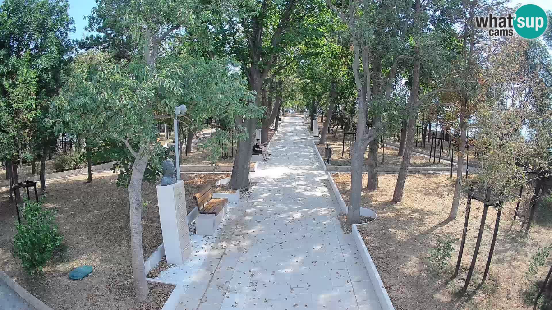 Writers’ Park Webcam Senj – Live by the Sea