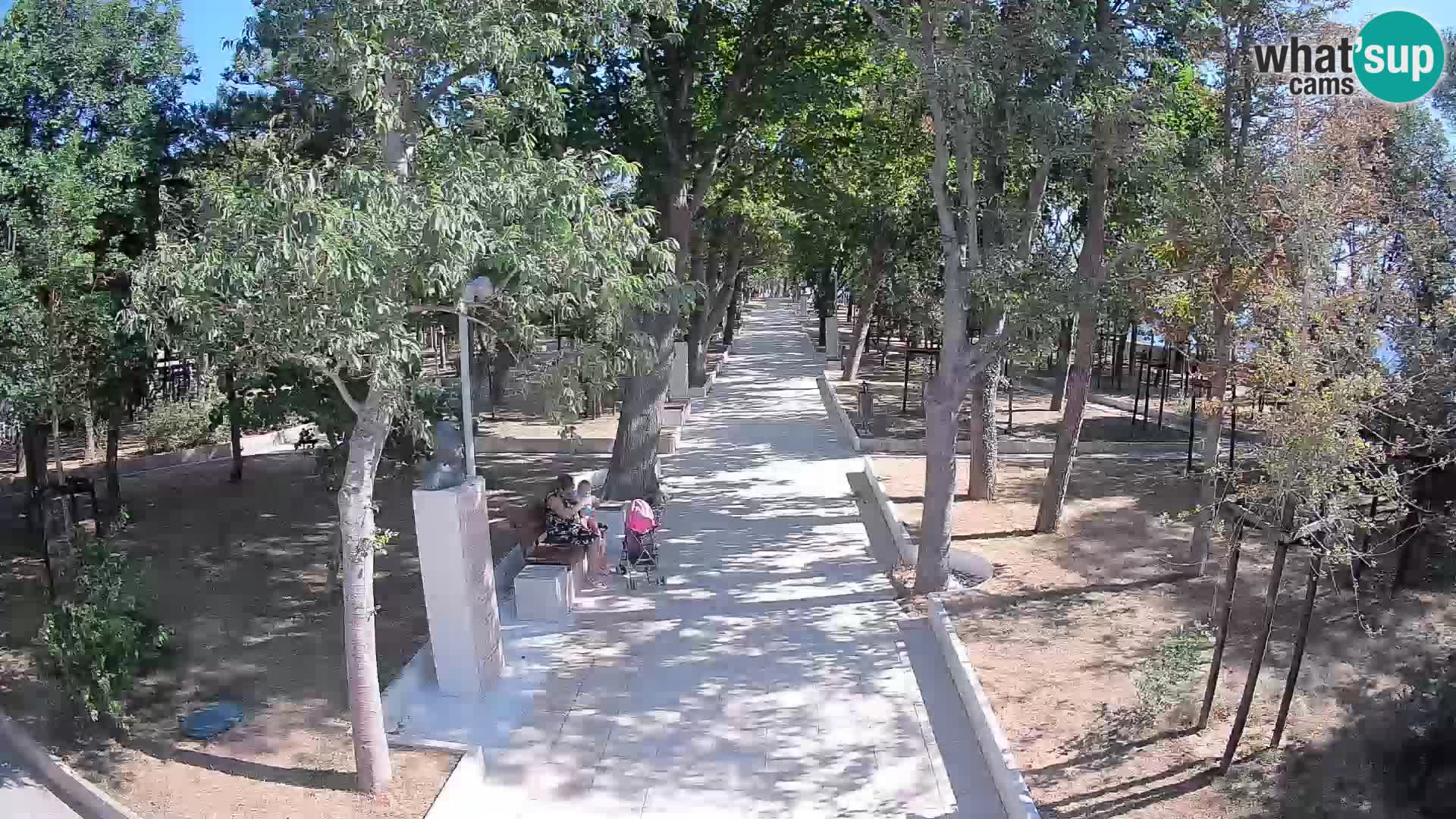Writers’ Park Webcam Senj – Live by the Sea