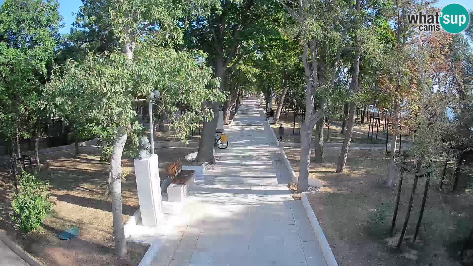 Writers’ Park Webcam Senj – Live by the Sea