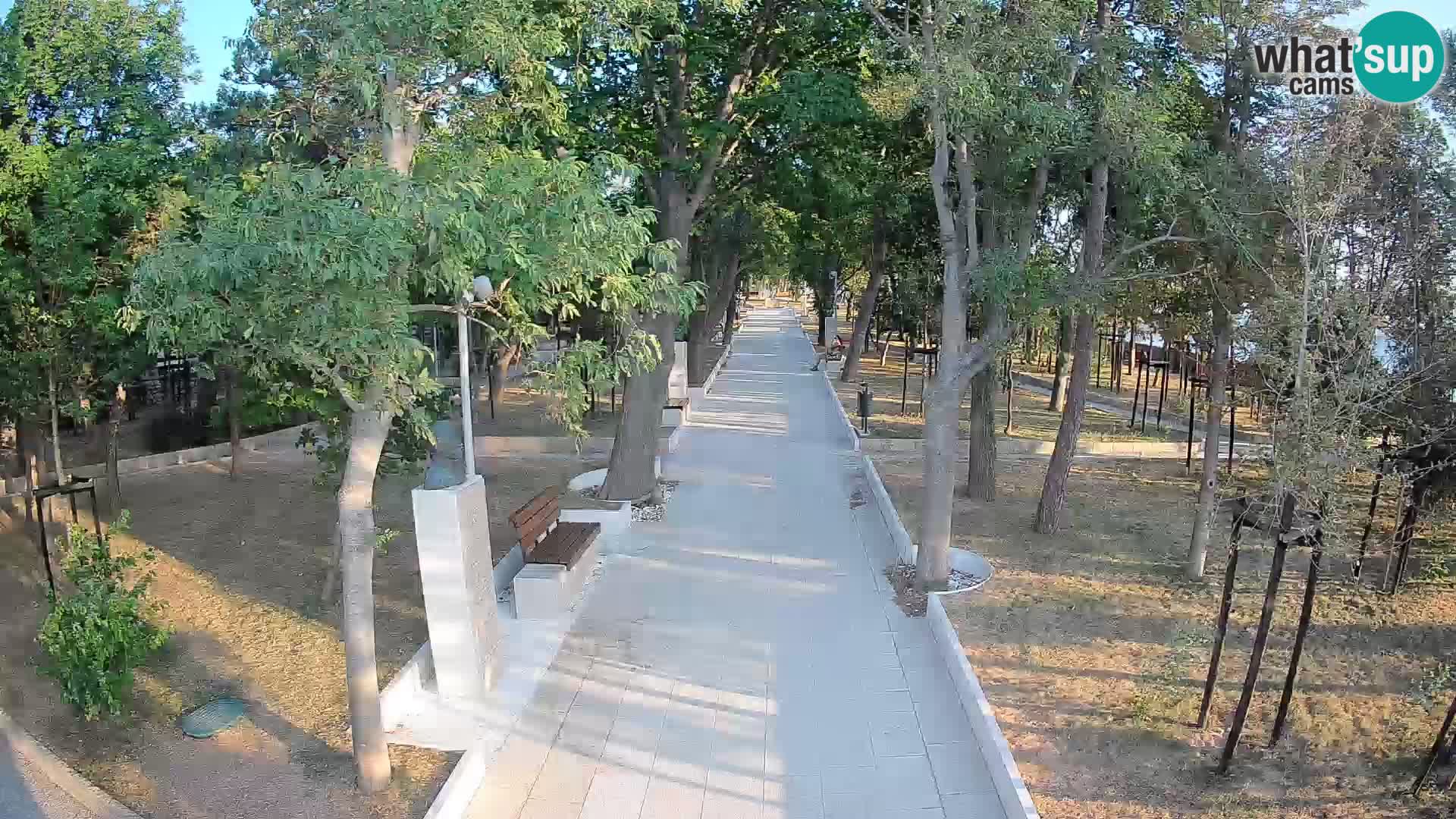 Writers’ Park Webcam Senj – Live by the Sea