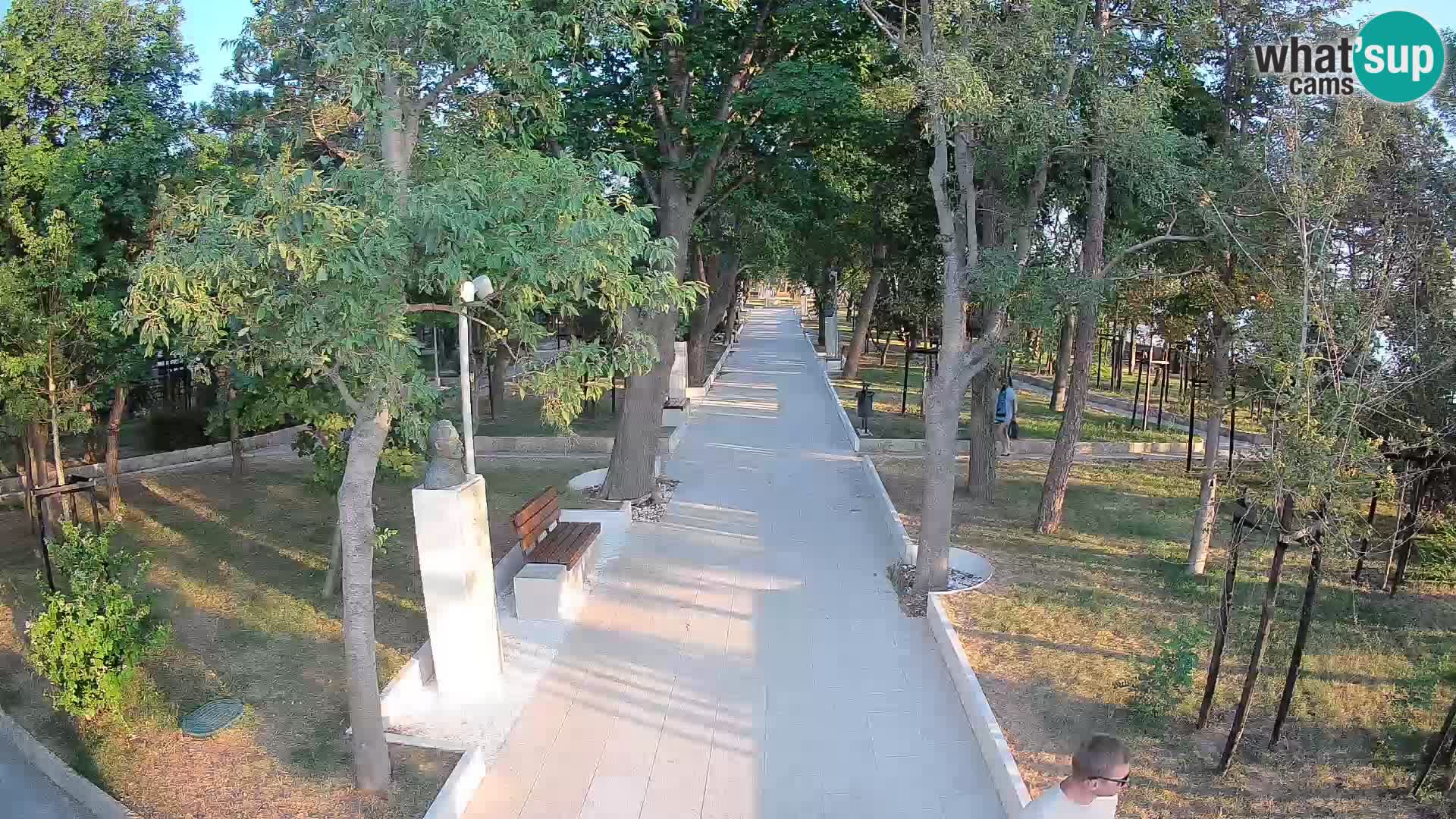 Writers’ Park Webcam Senj – Live by the Sea