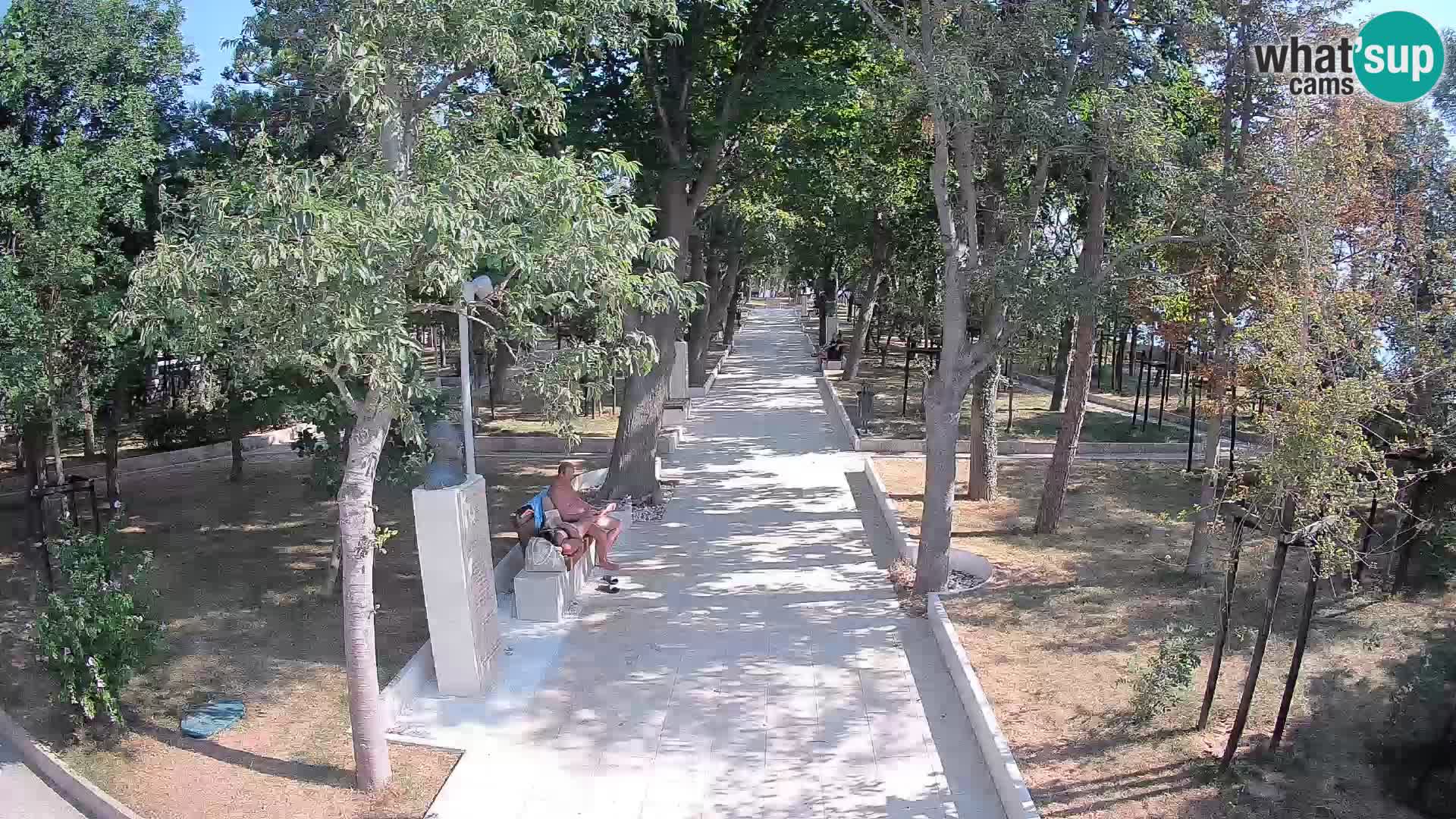 Writers’ Park Webcam Senj – Live by the Sea