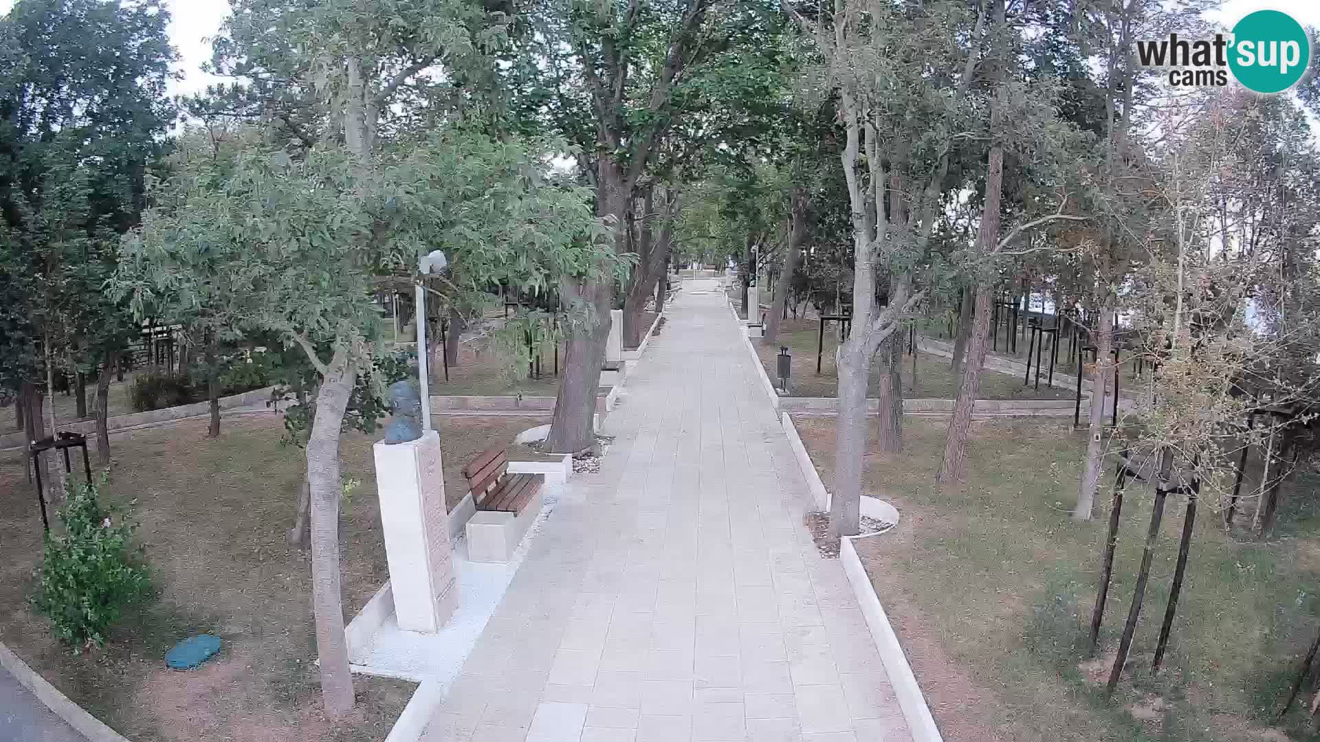 Writers’ Park Webcam Senj – Live by the Sea