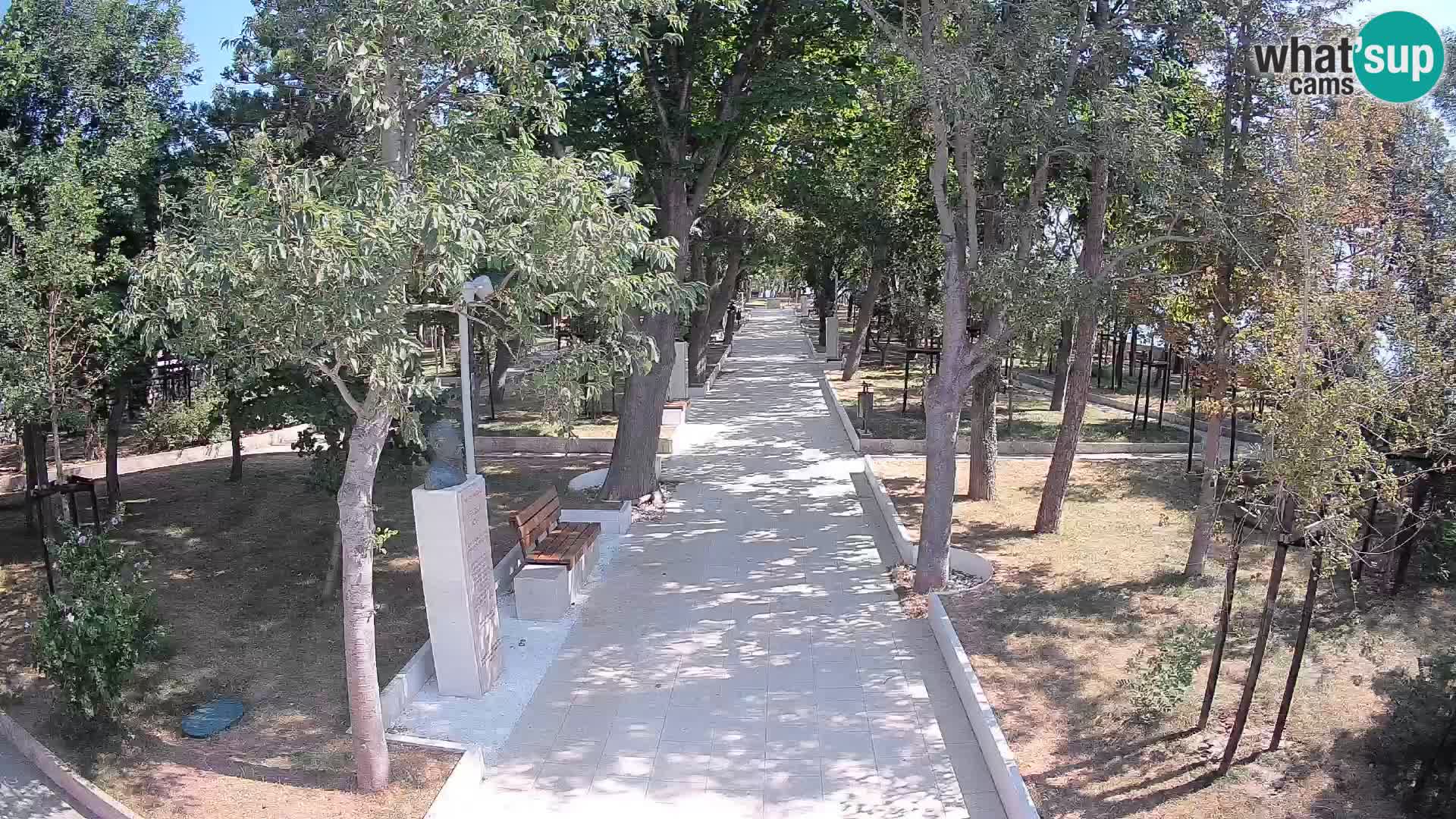 Writers’ Park Webcam Senj – Live by the Sea