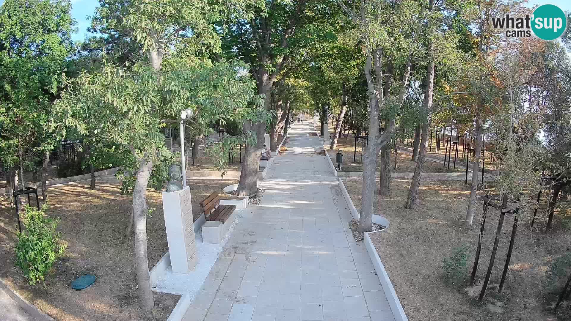 Writers’ Park Webcam Senj – Live by the Sea