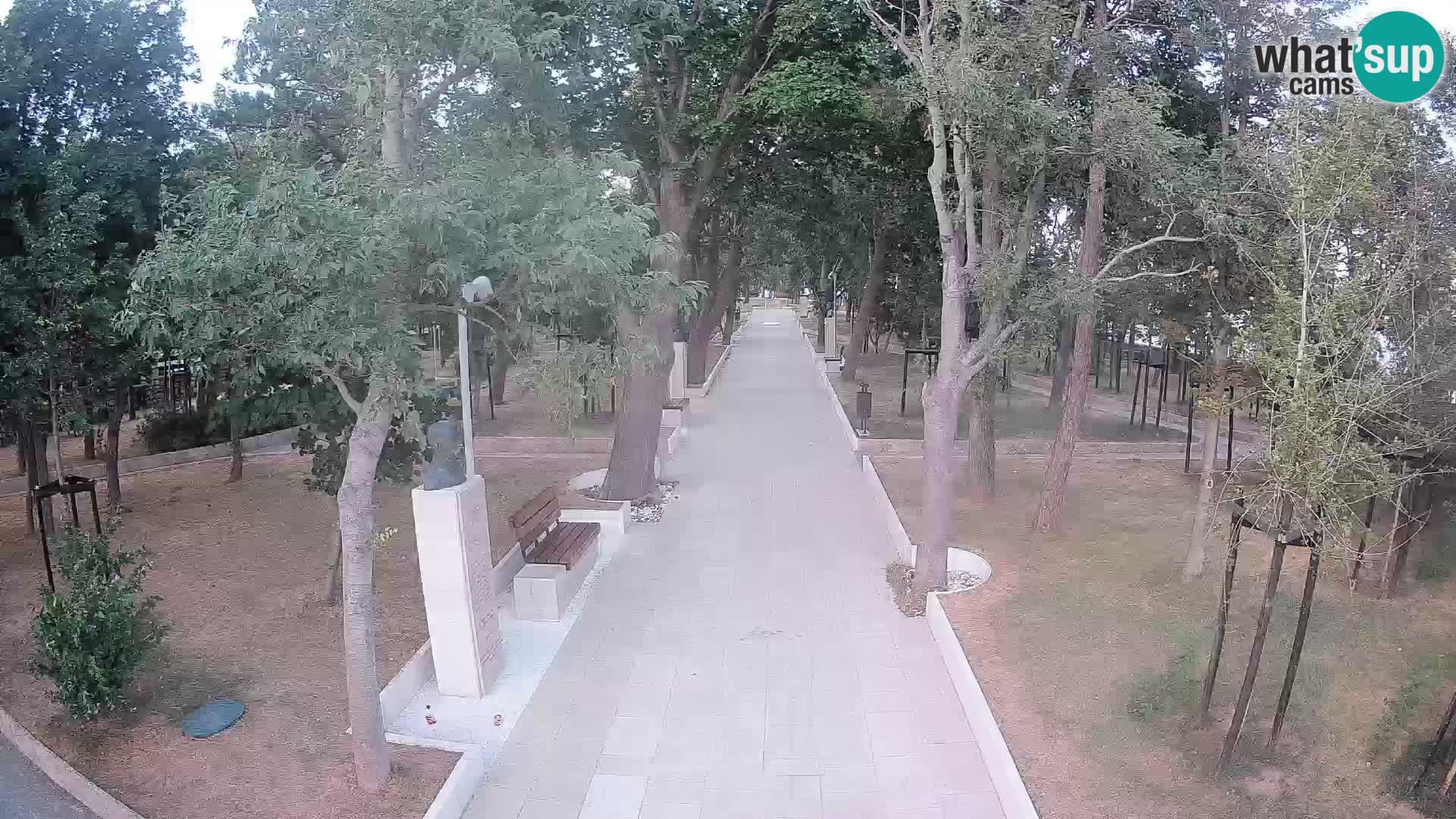 Writers’ Park Webcam Senj – Live by the Sea