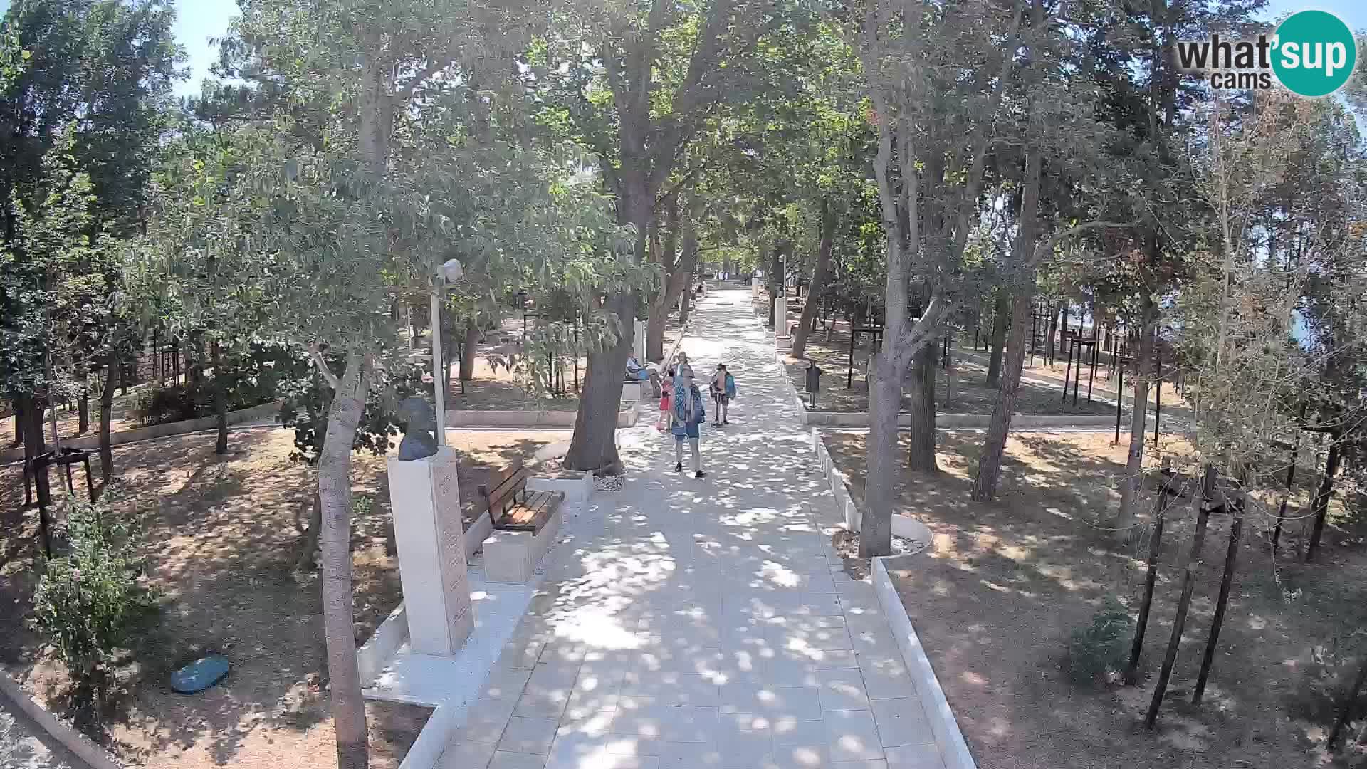 Writers’ Park Webcam Senj – Live by the Sea