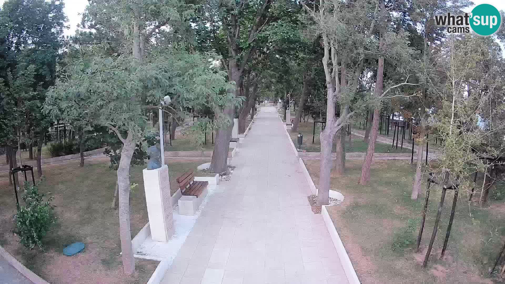 Writers’ Park Webcam Senj – Live by the Sea