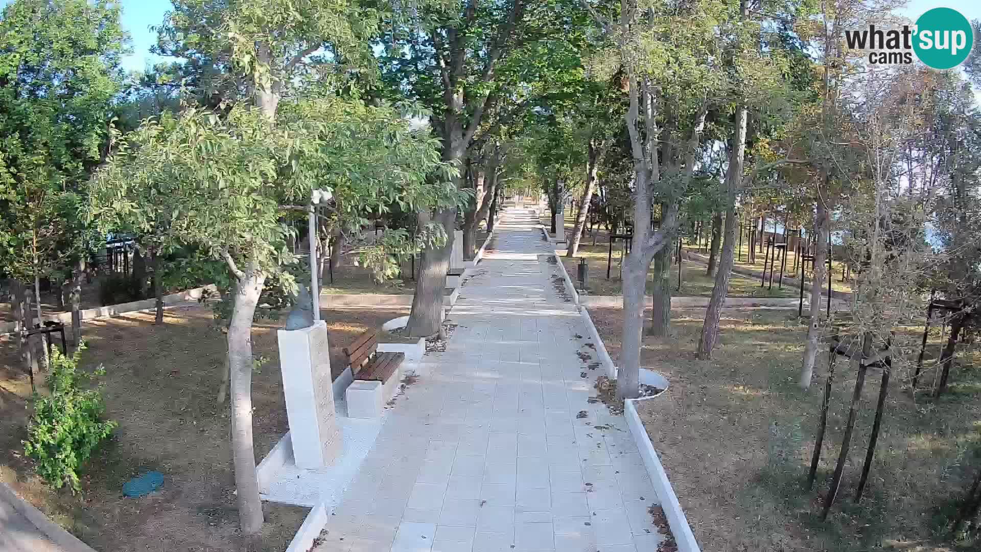 Writers’ Park Webcam Senj – Live by the Sea
