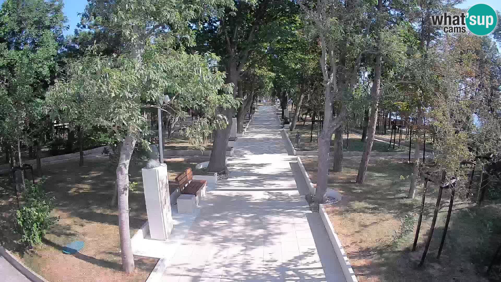Writers’ Park Webcam Senj – Live by the Sea