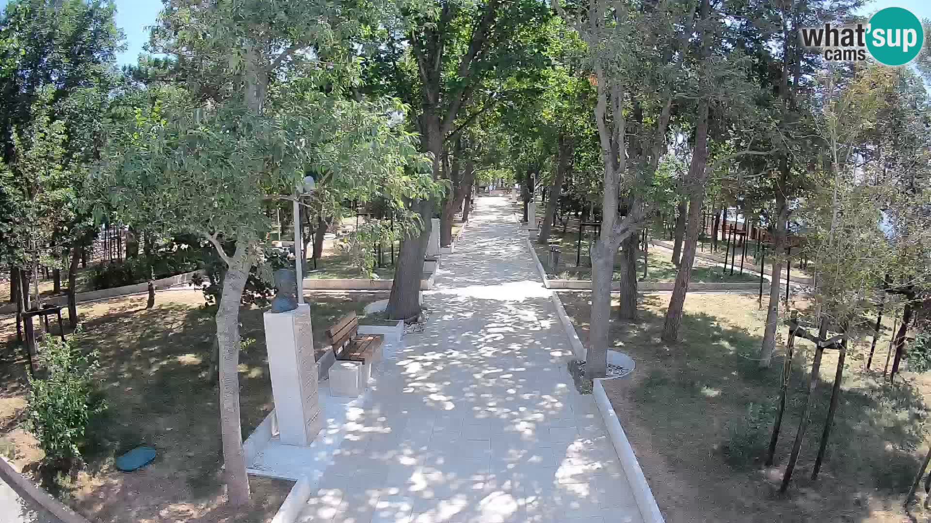 Writers’ Park Webcam Senj – Live by the Sea