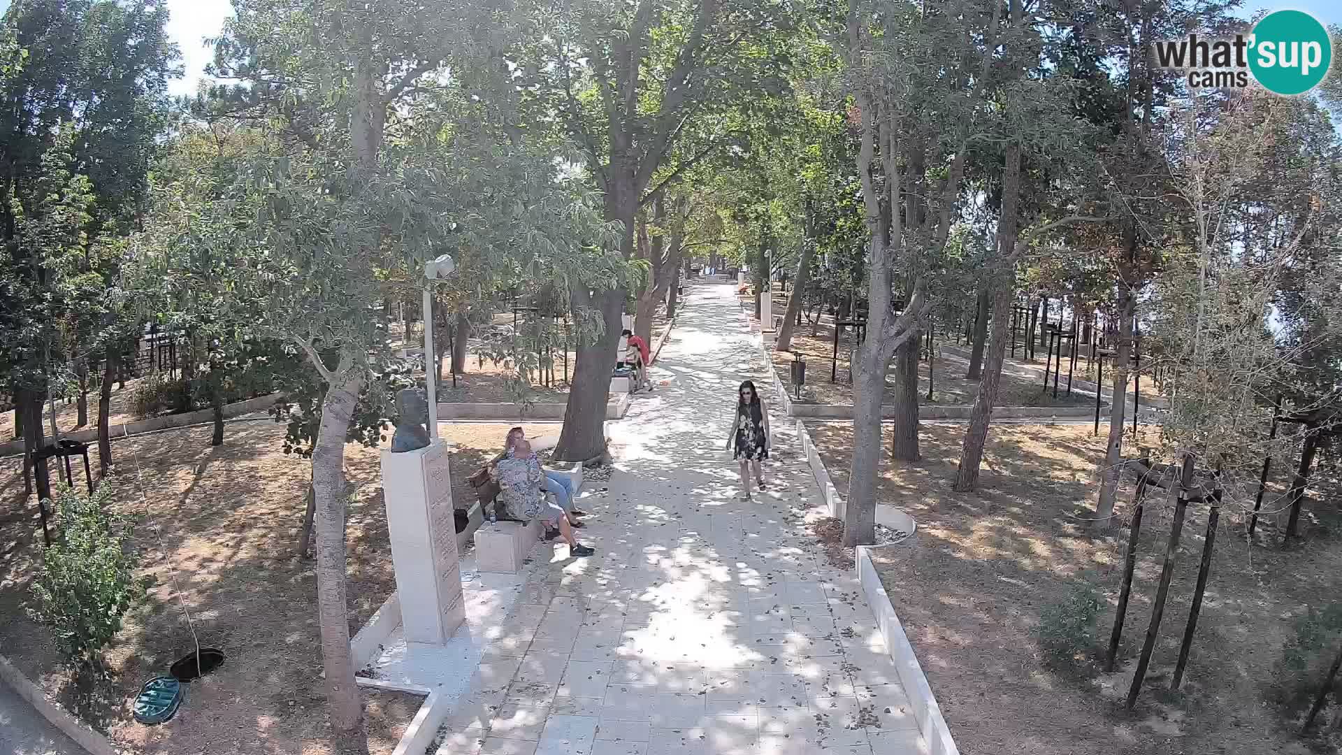 Writers’ Park Webcam Senj – Live by the Sea