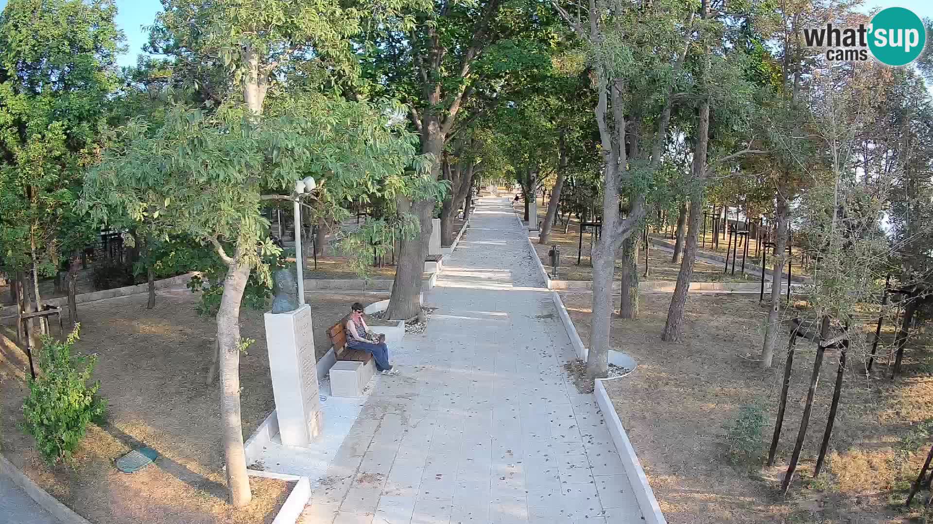 Writers’ Park Webcam Senj – Live by the Sea