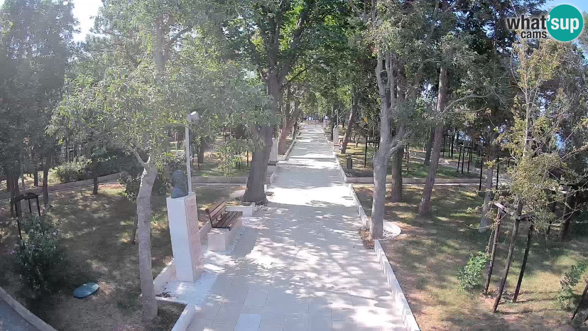 Writers’ Park Webcam Senj – Live by the Sea