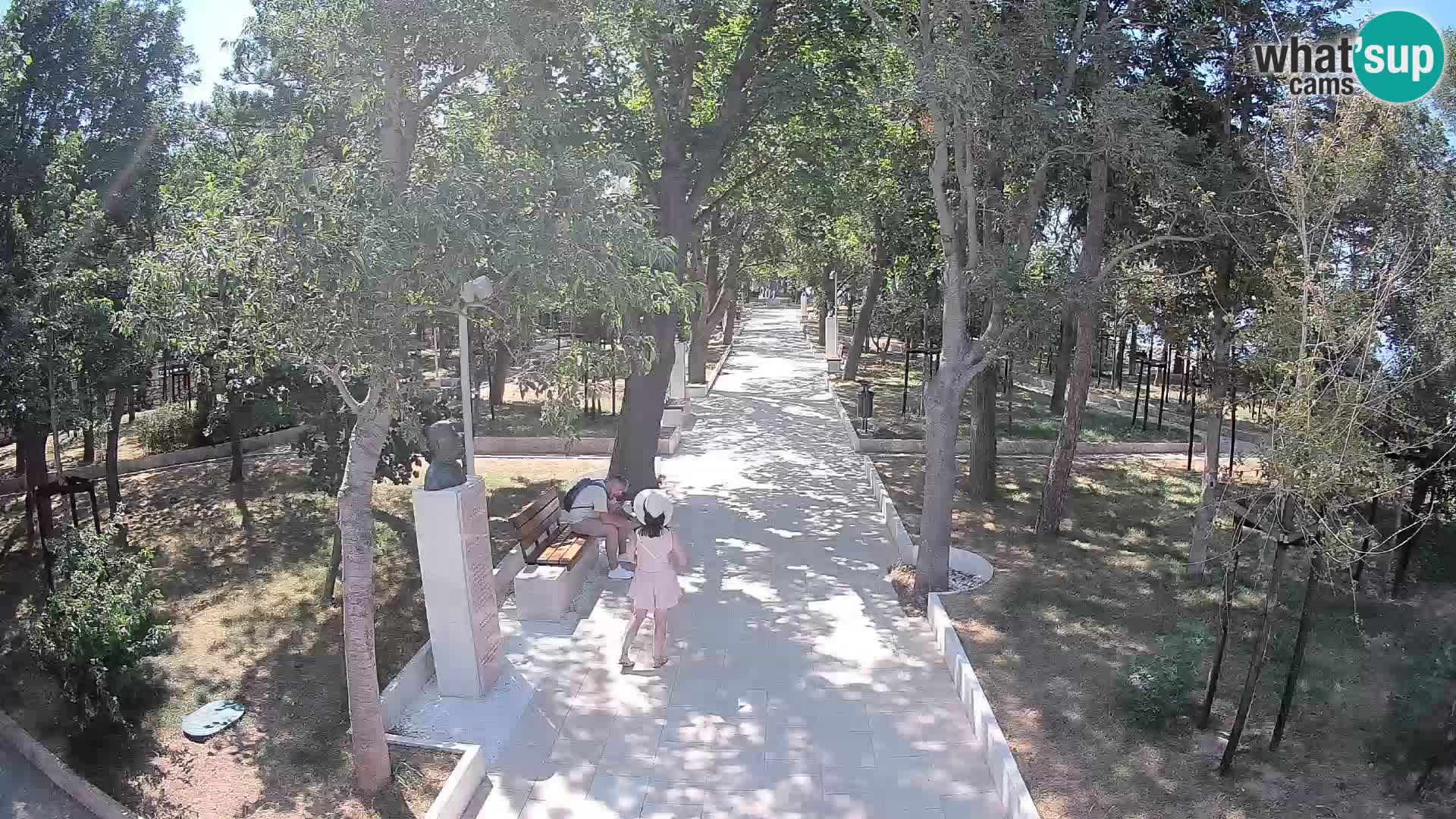 Writers’ Park Webcam Senj – Live by the Sea