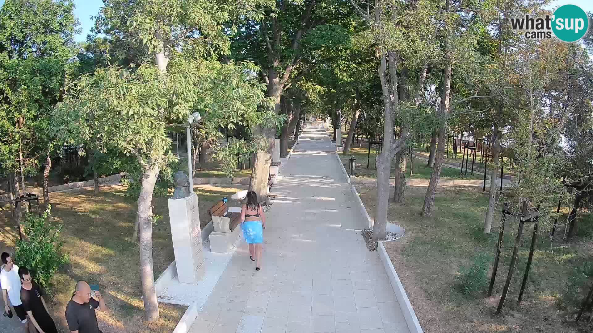 Writers’ Park Webcam Senj – Live by the Sea
