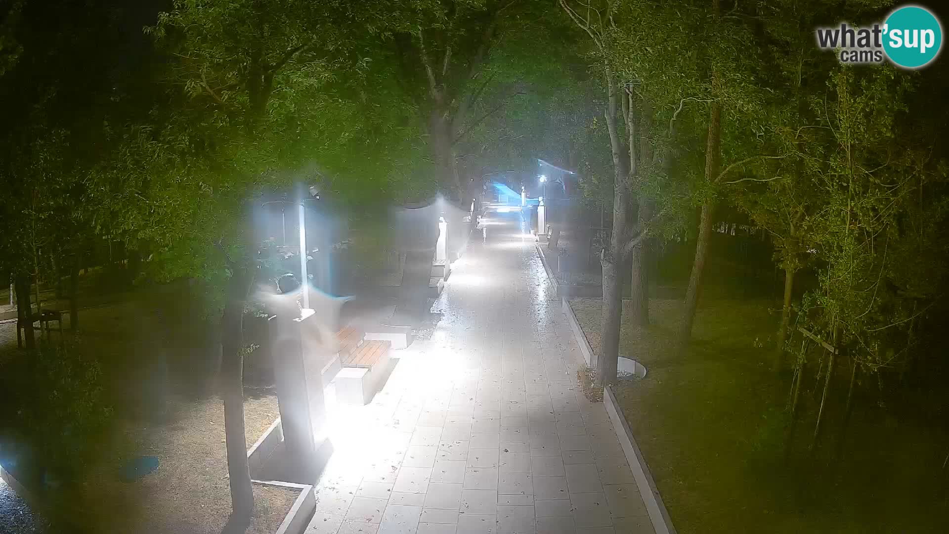 Writers’ Park Webcam Senj – Live by the Sea